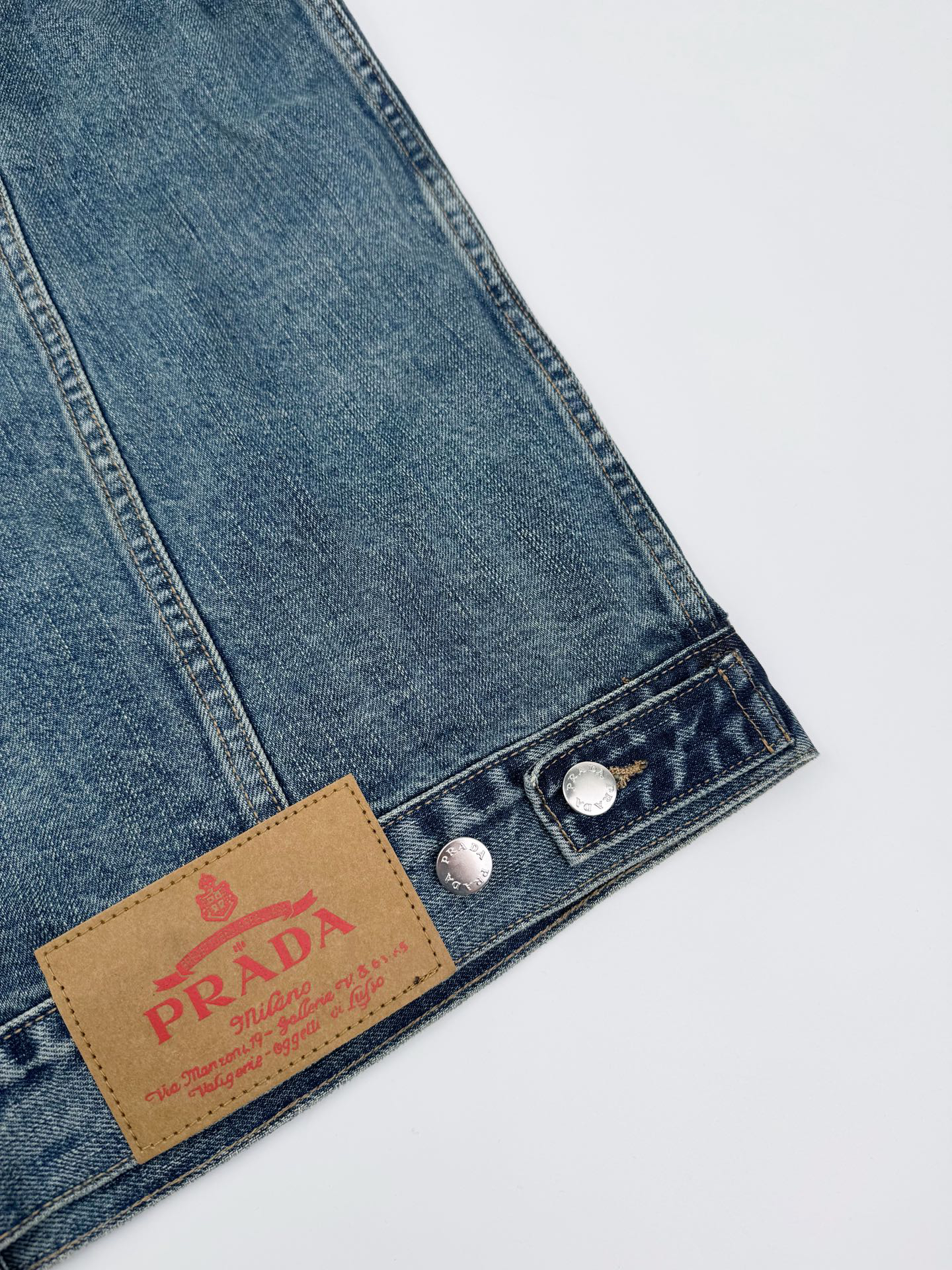 Prada Jacket 25278 in Denim