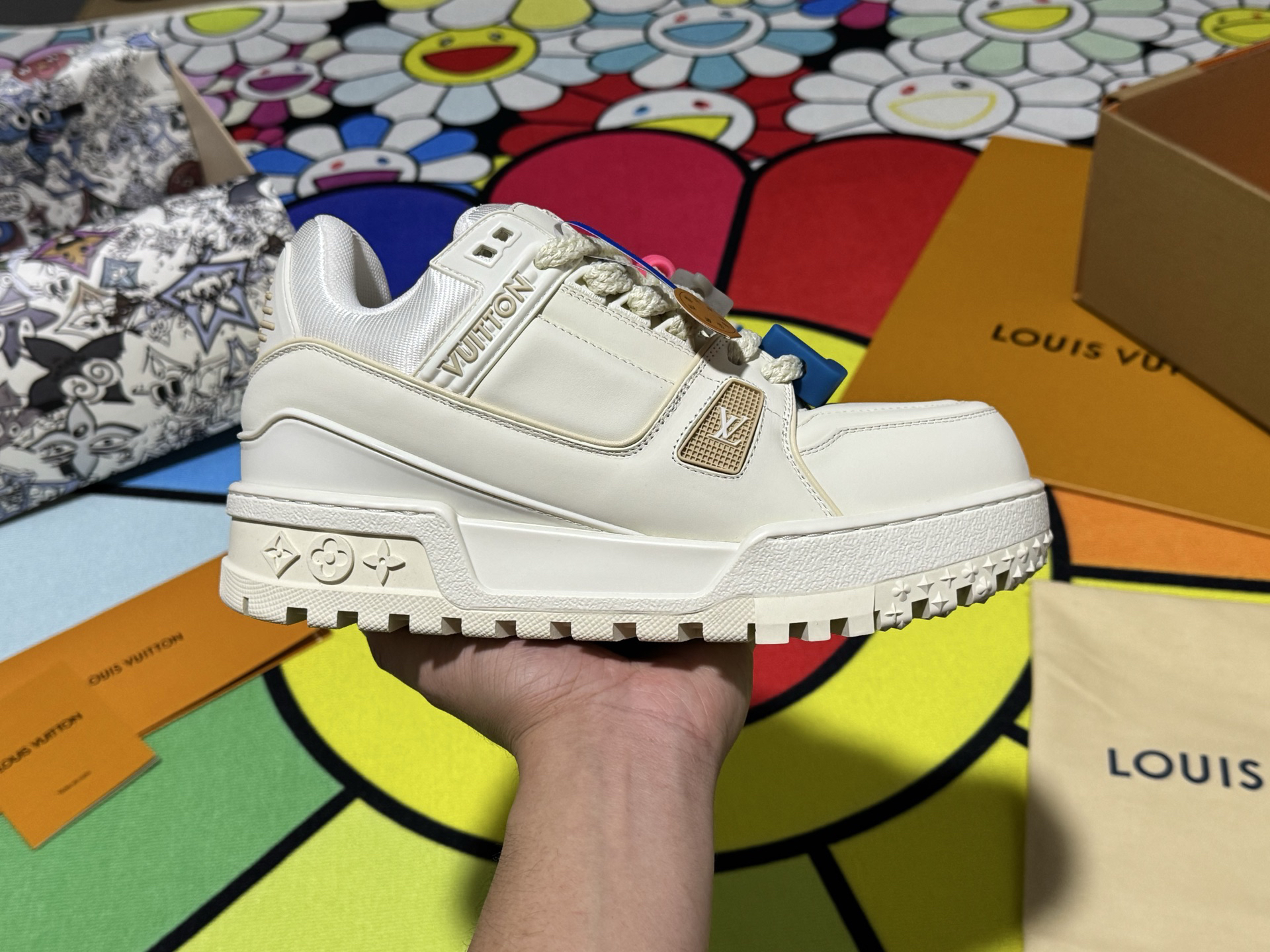 Louis Vuitton Sneakers in Denim