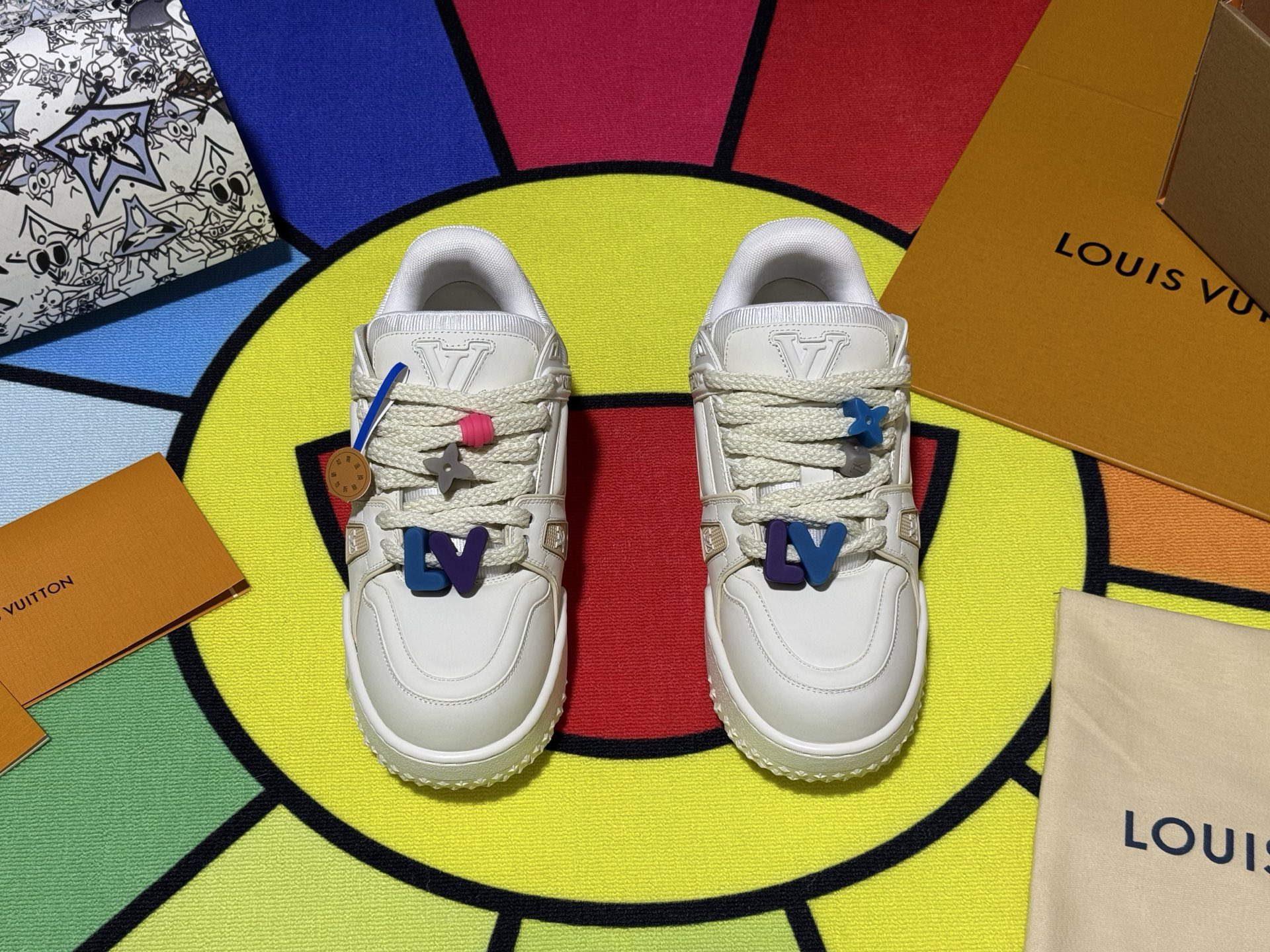 Louis Vuitton Sneakers in Denim
