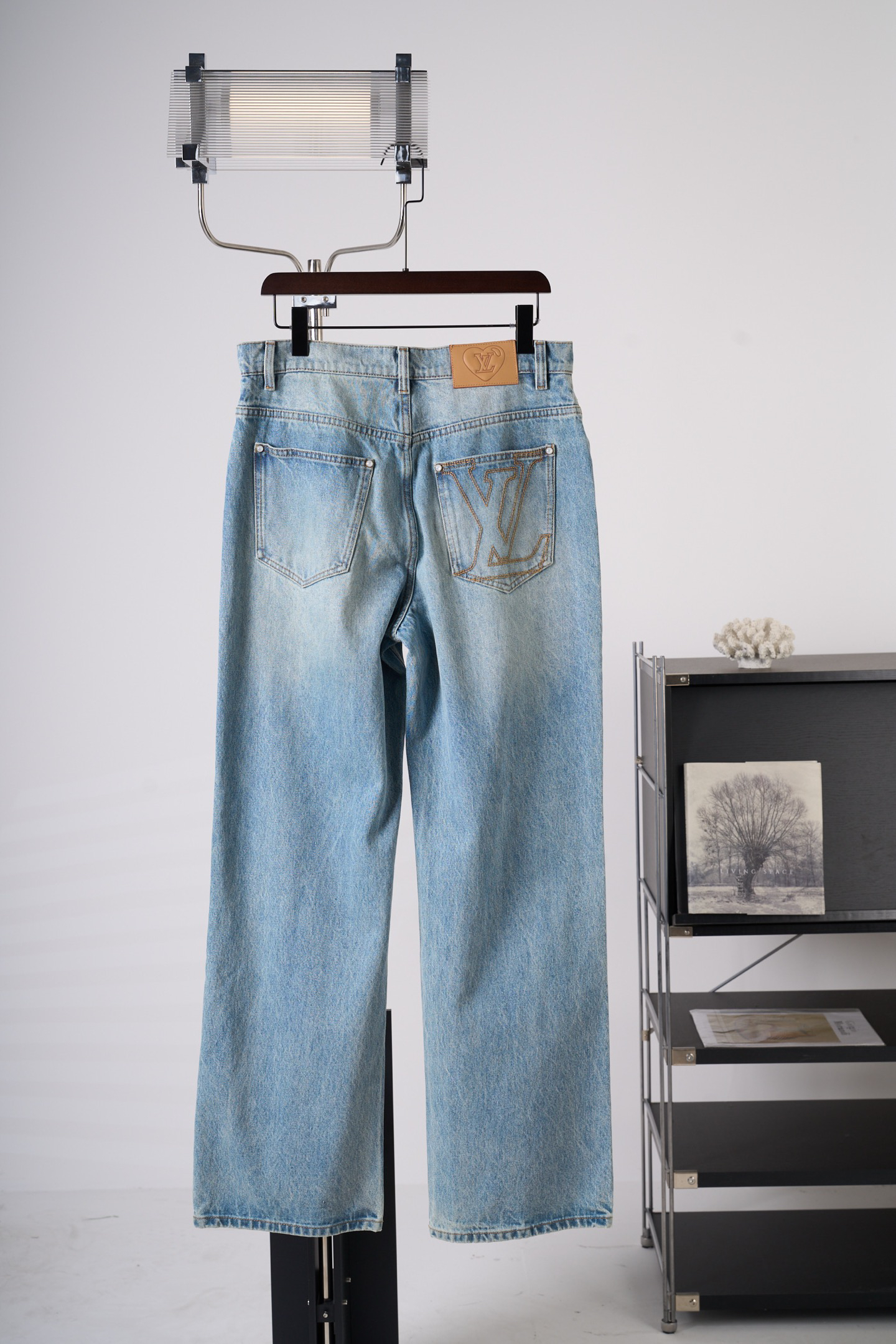 Louis Vuitton Pants in Denim