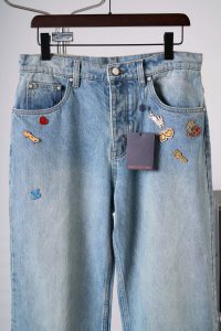 Louis Vuitton Pants in Denim
