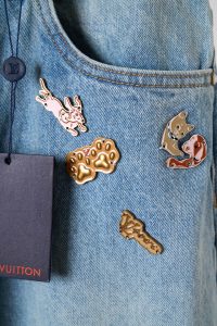 Louis Vuitton Pants in Denim
