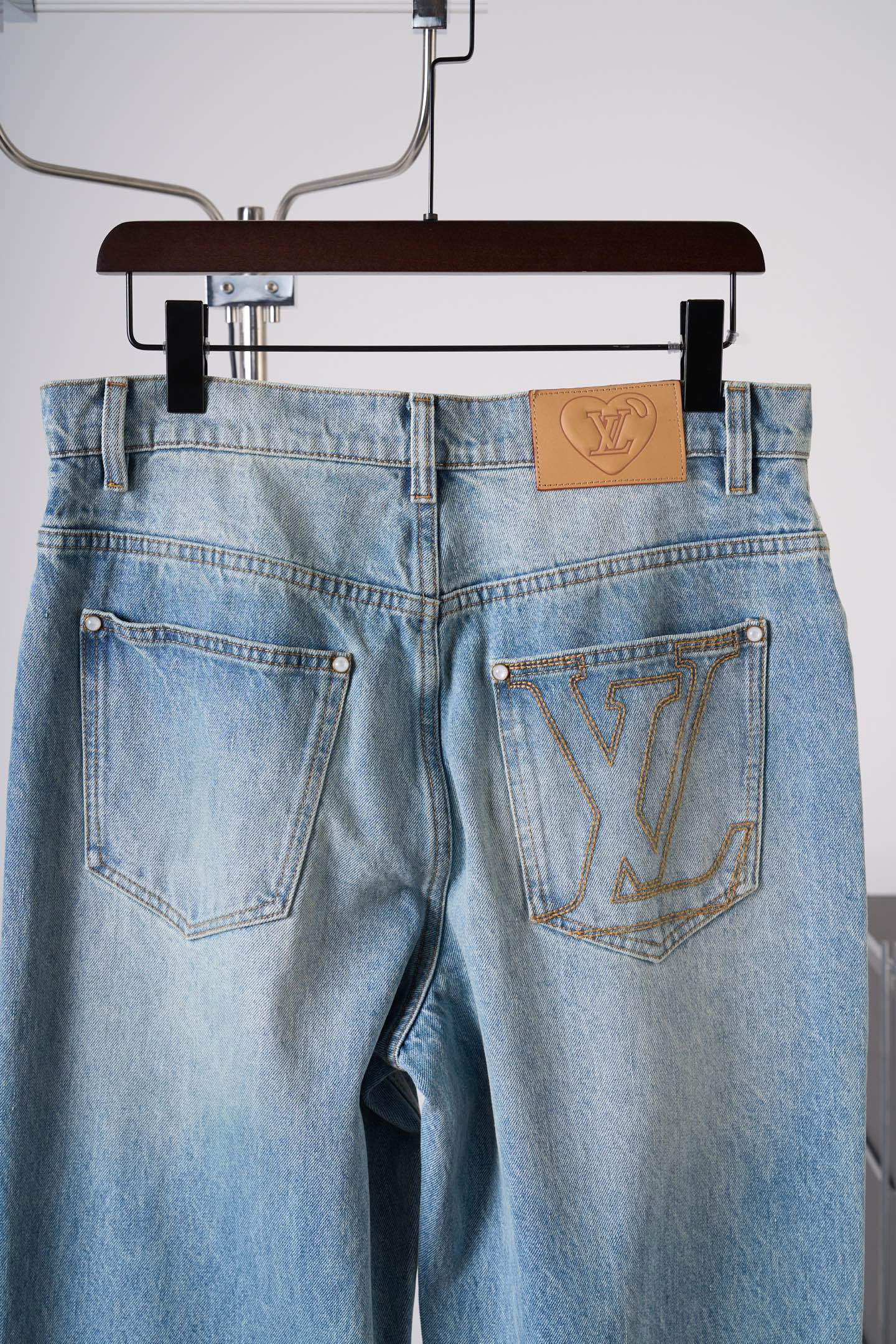 Louis Vuitton Pants in Denim