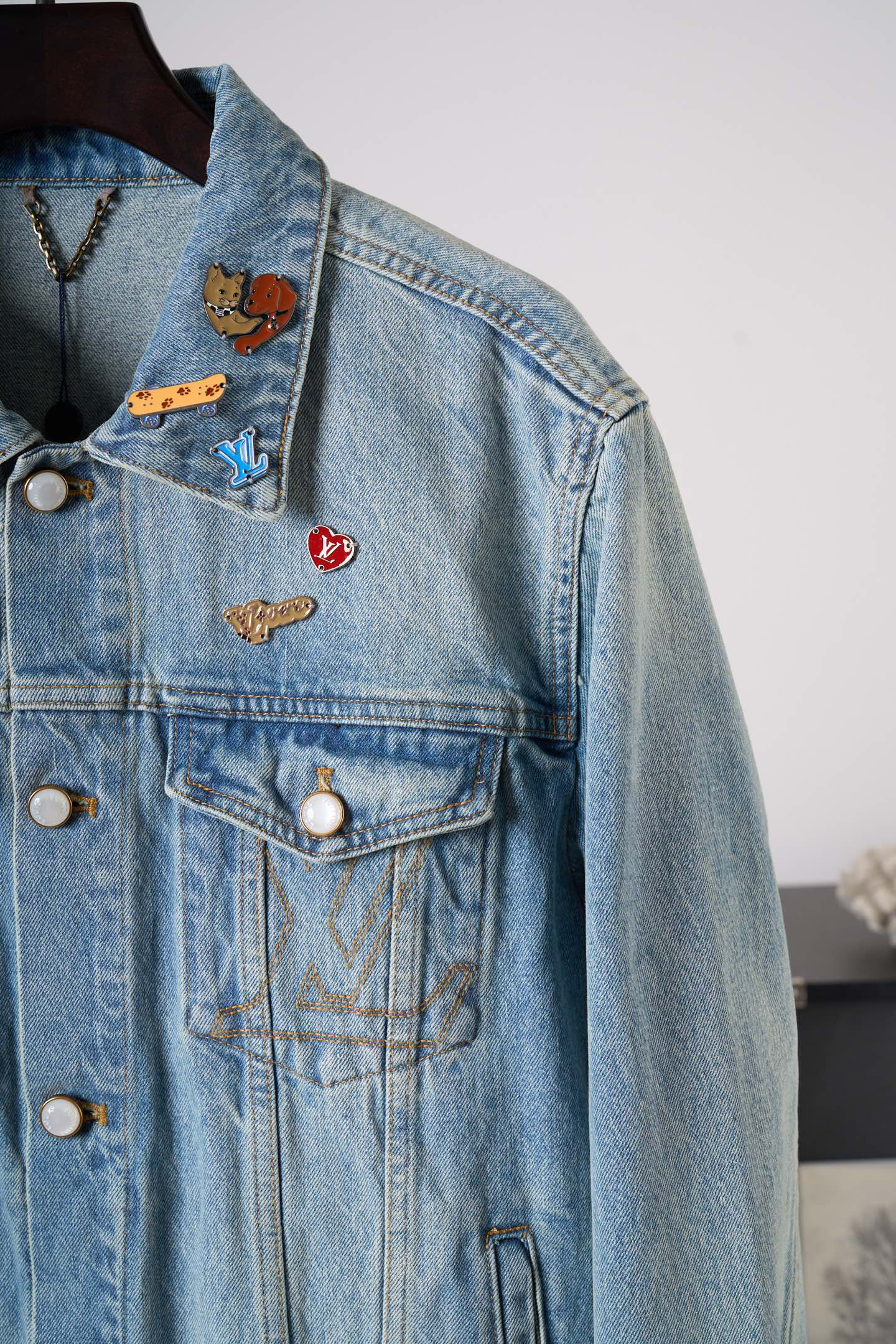 Louis Vuitton Jacket in Denim