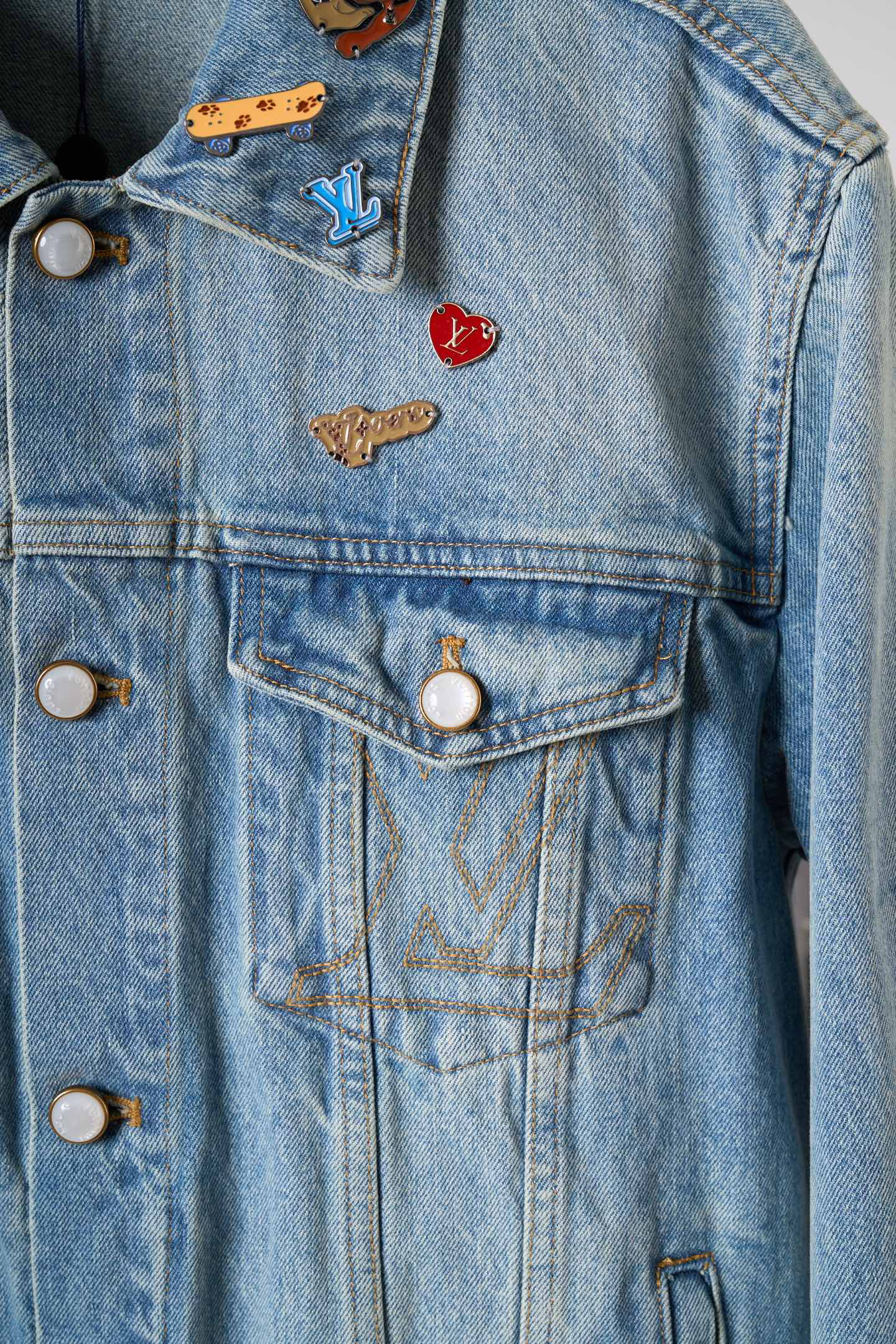 Louis Vuitton Jacket in Denim
