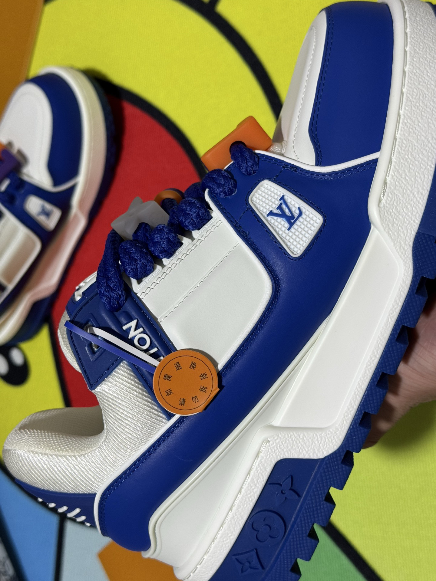 Louis Vuitton Sneakers in Denim