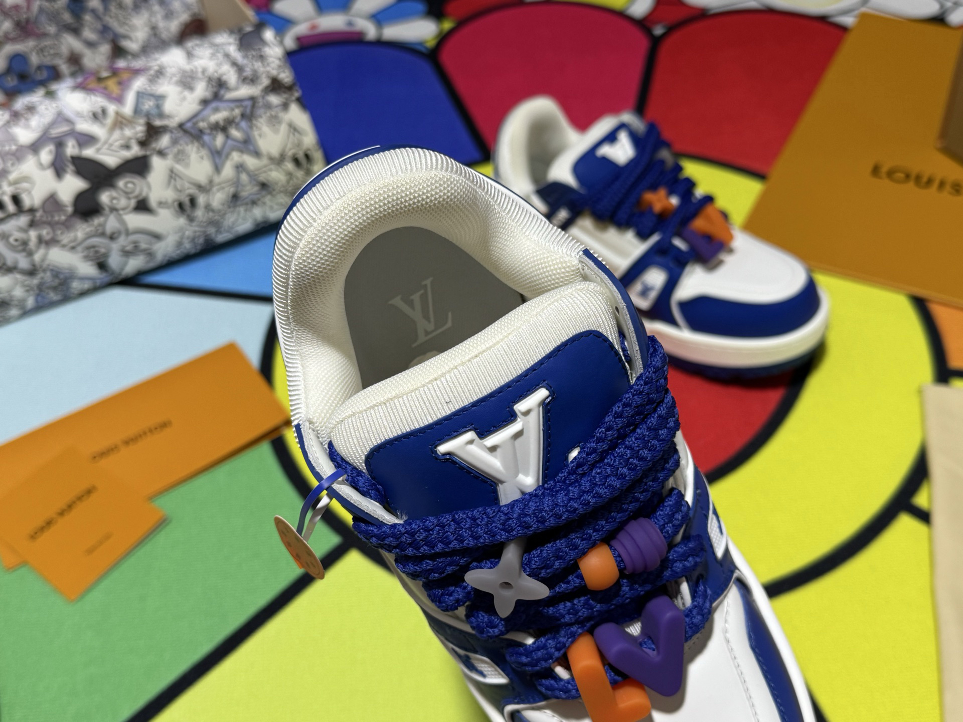 Louis Vuitton Sneakers in Denim