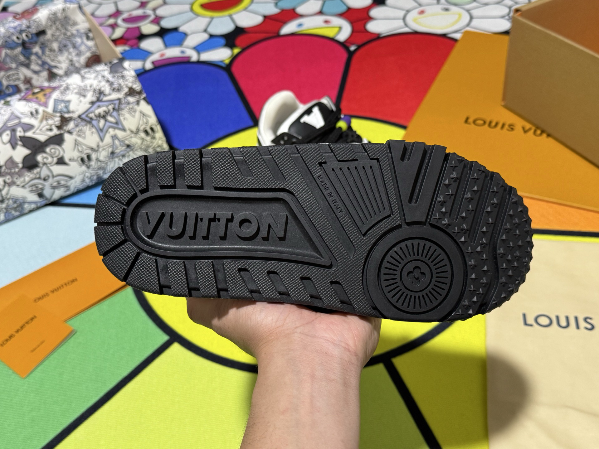 Louis Vuitton Sneakers in Denim