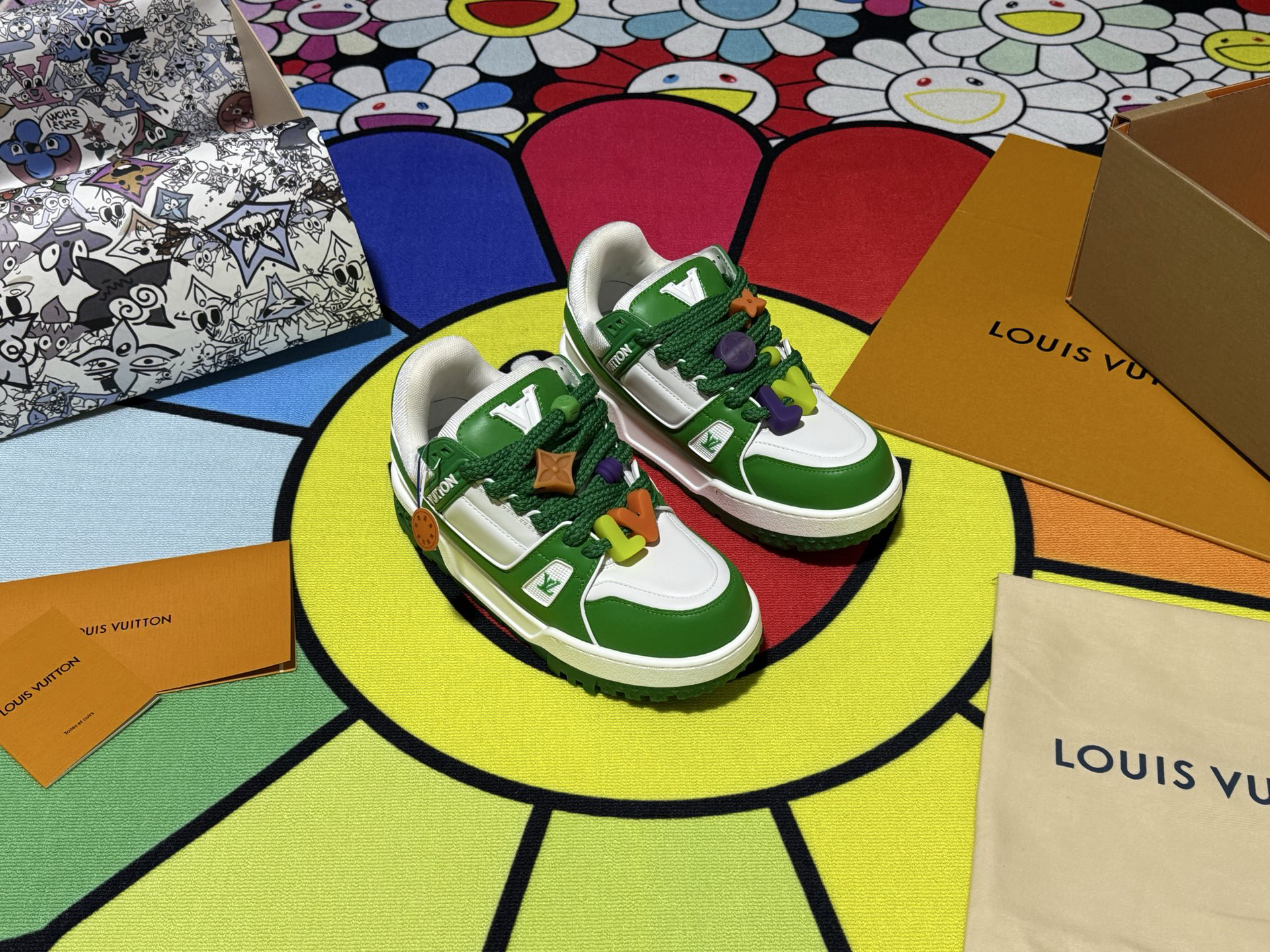 Louis Vuitton Sneakers in Denim