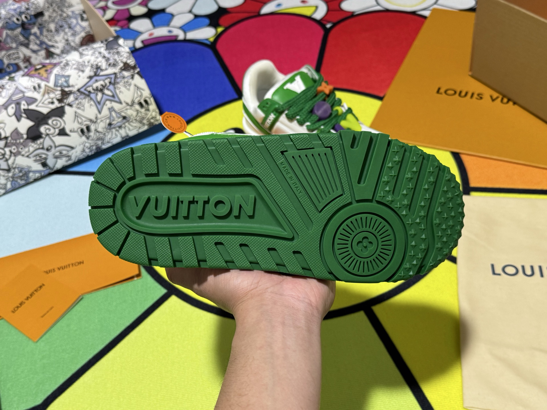 Louis Vuitton Sneakers in Denim