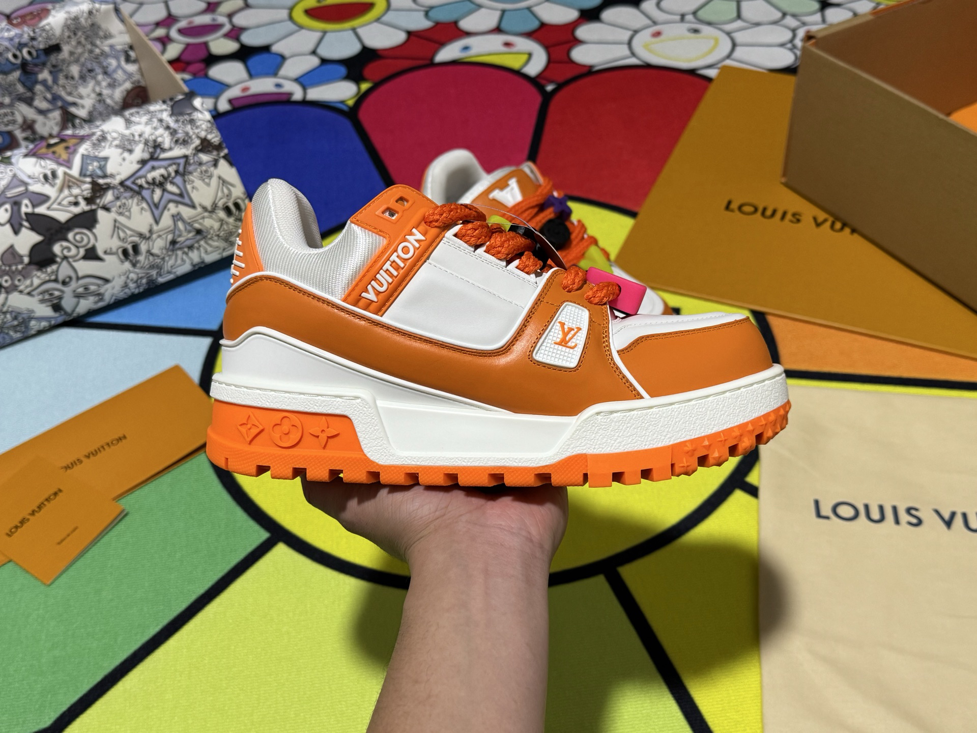 Louis Vuitton Sneakers in Denim