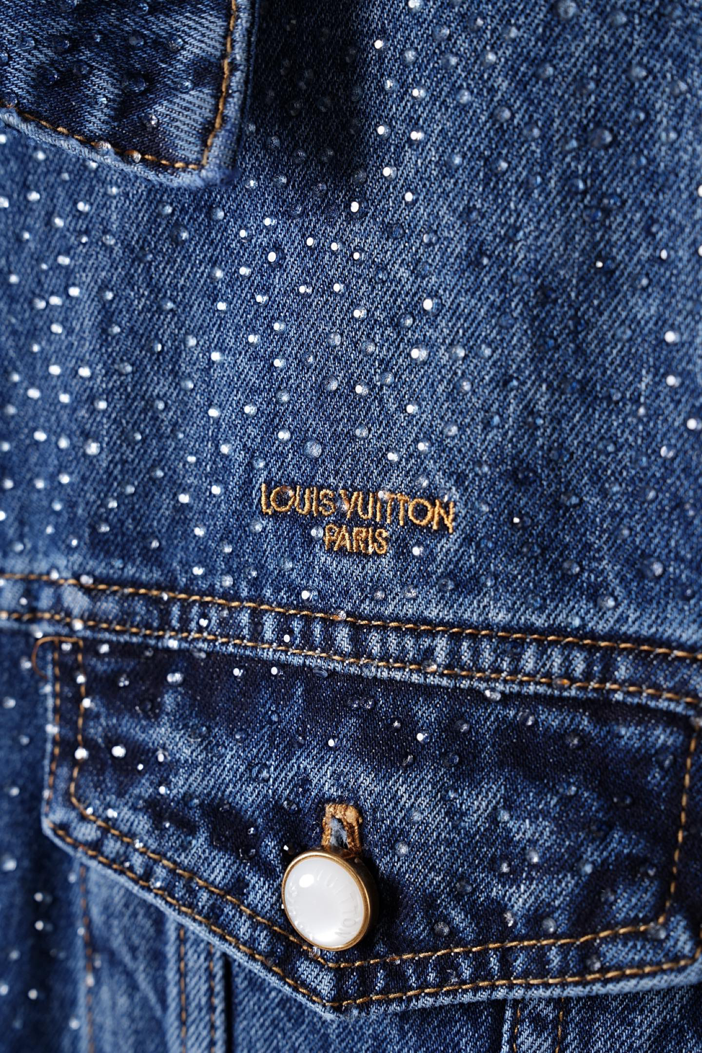 Louis Vuitton Jacket in Denim