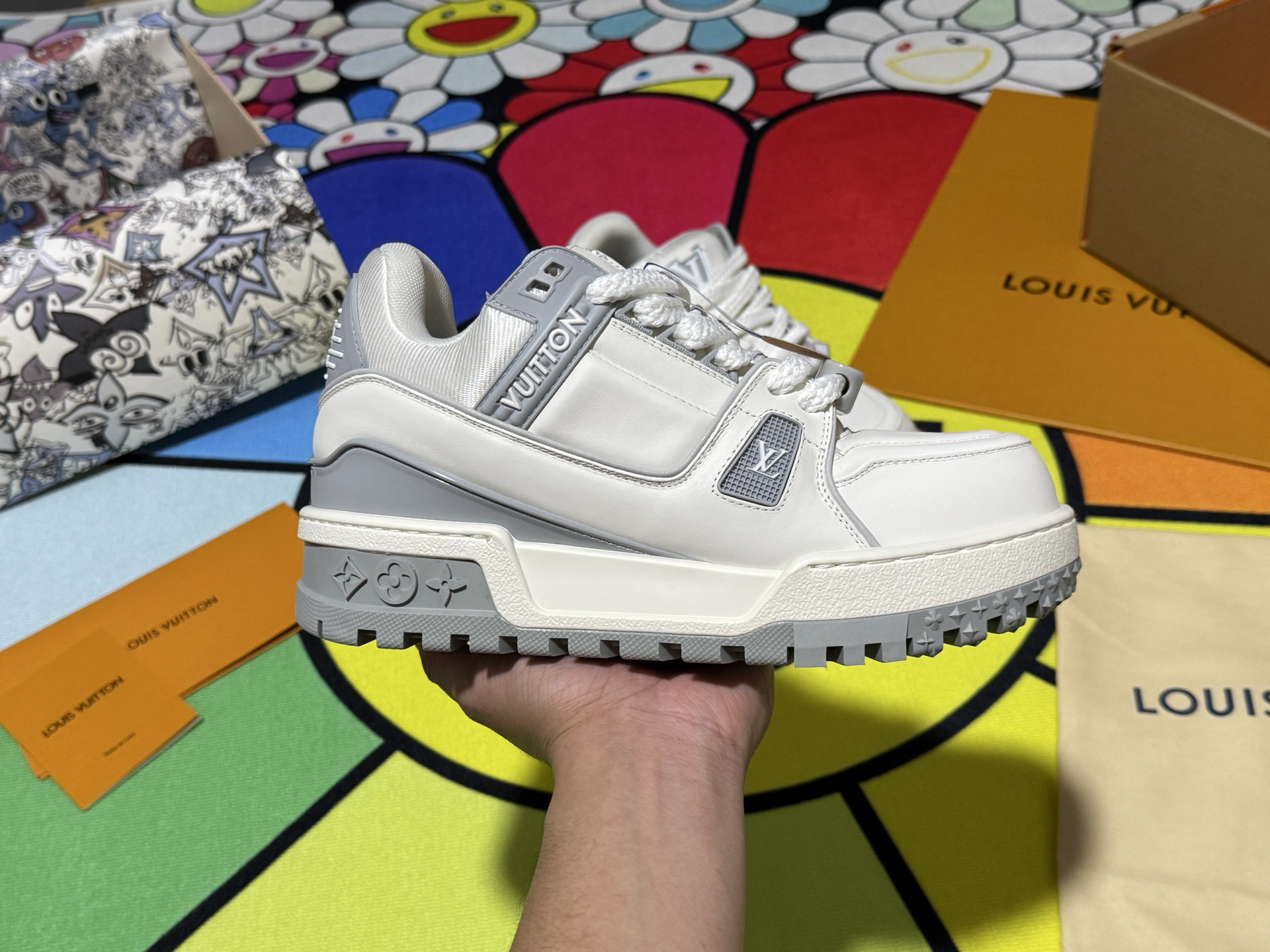 Louis Vuitton Sneakers in Denim