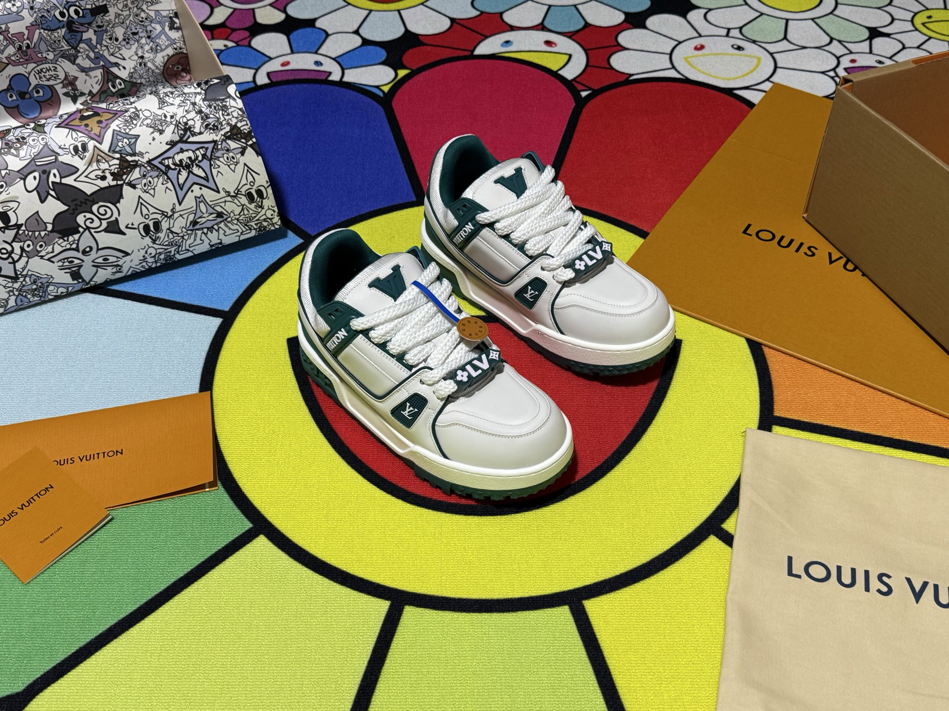 Louis Vuitton Sneakers in Denim