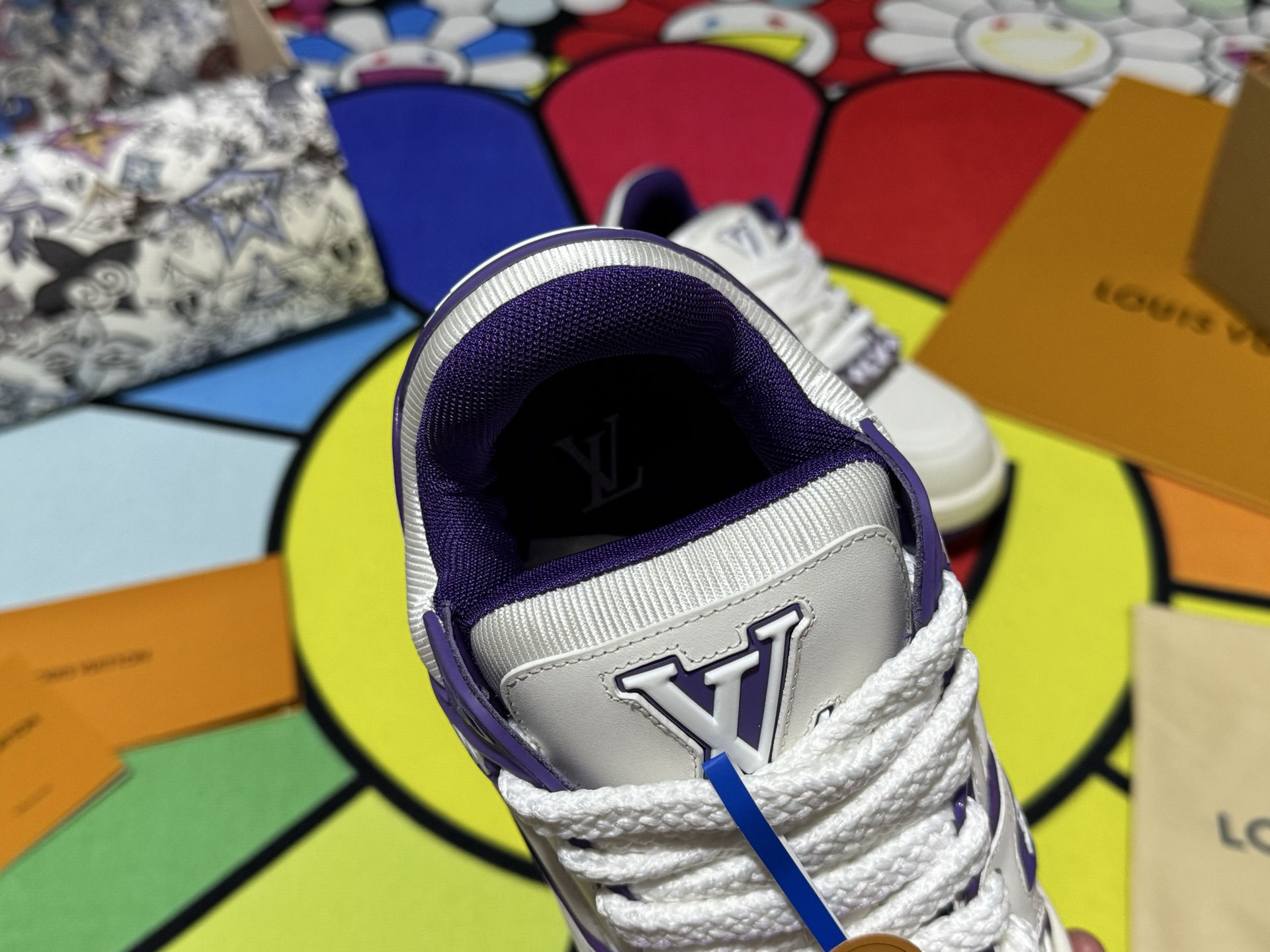 Louis Vuitton Sneakers in Denim