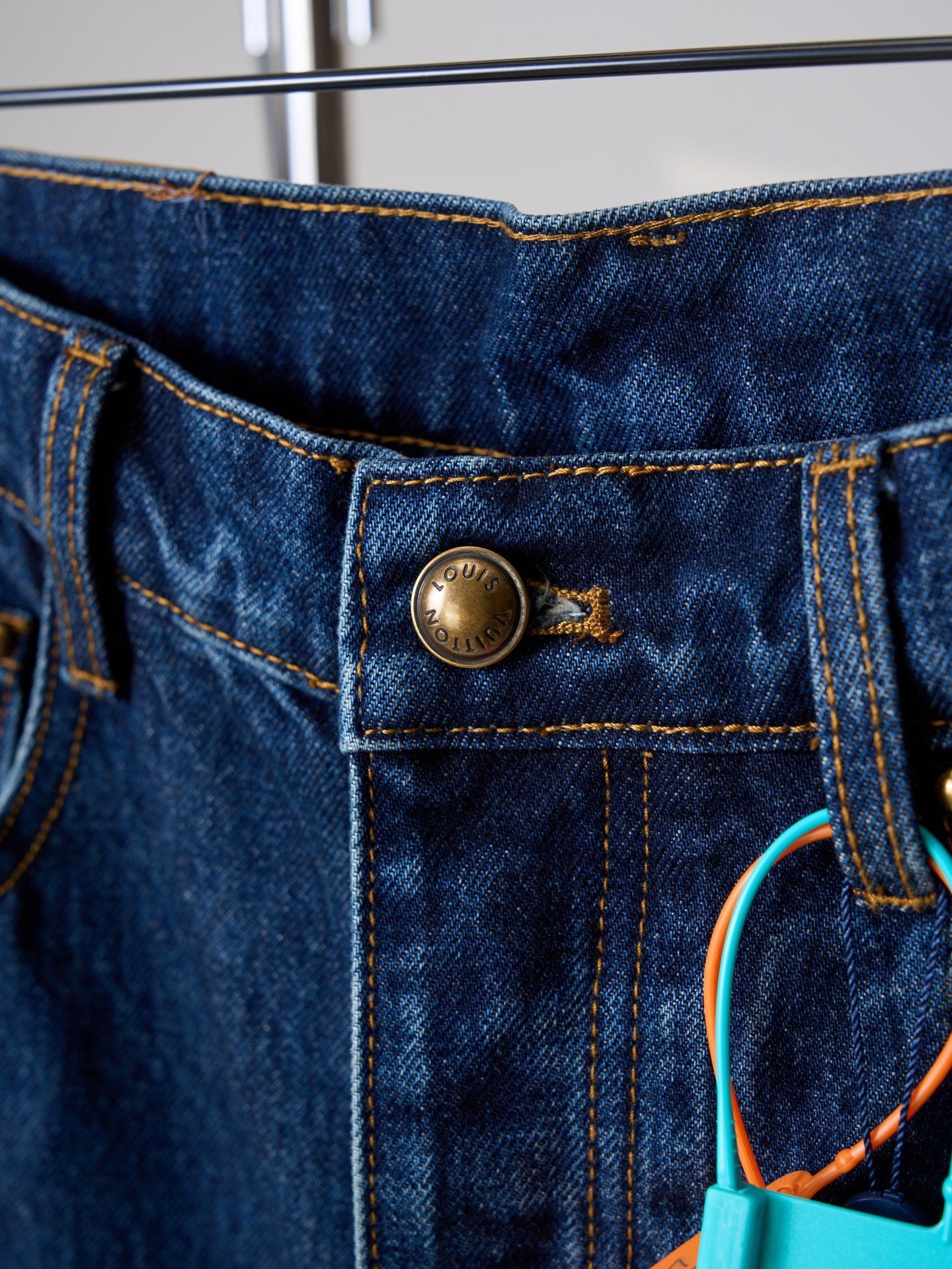 Louis Vuitton Pants in Denim
