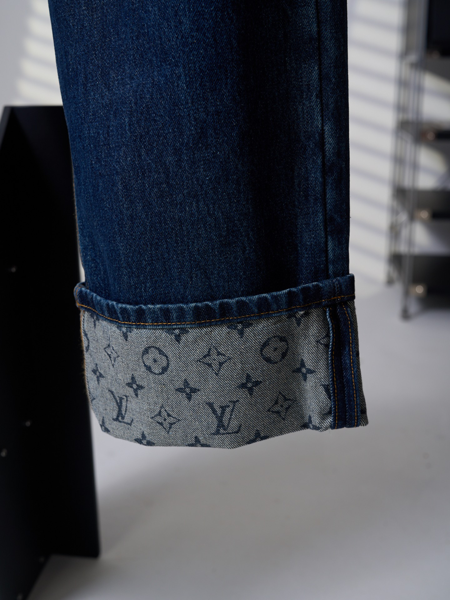 Louis Vuitton Pants in Denim