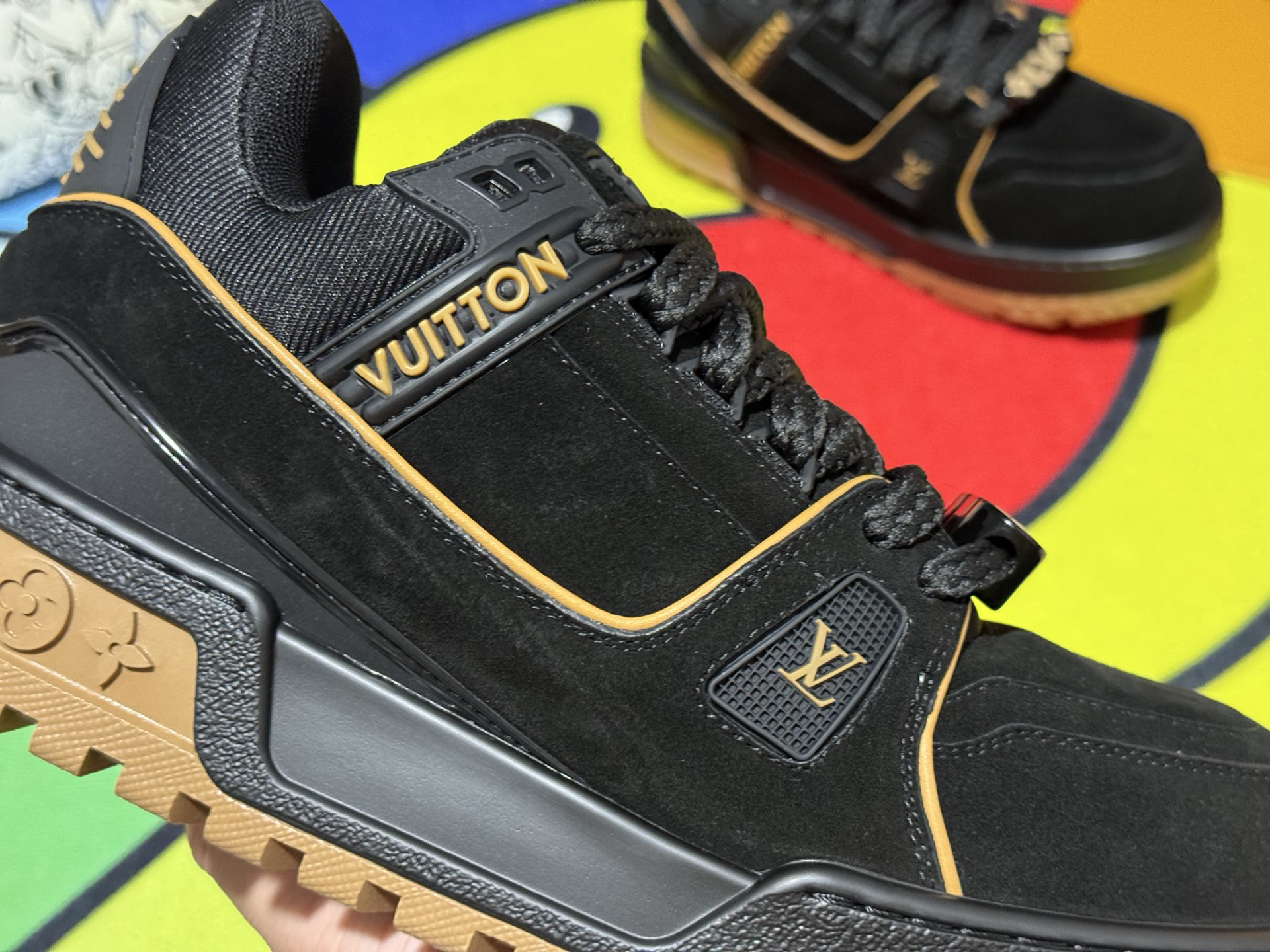 Louis Vuitton Sneakers in Denim