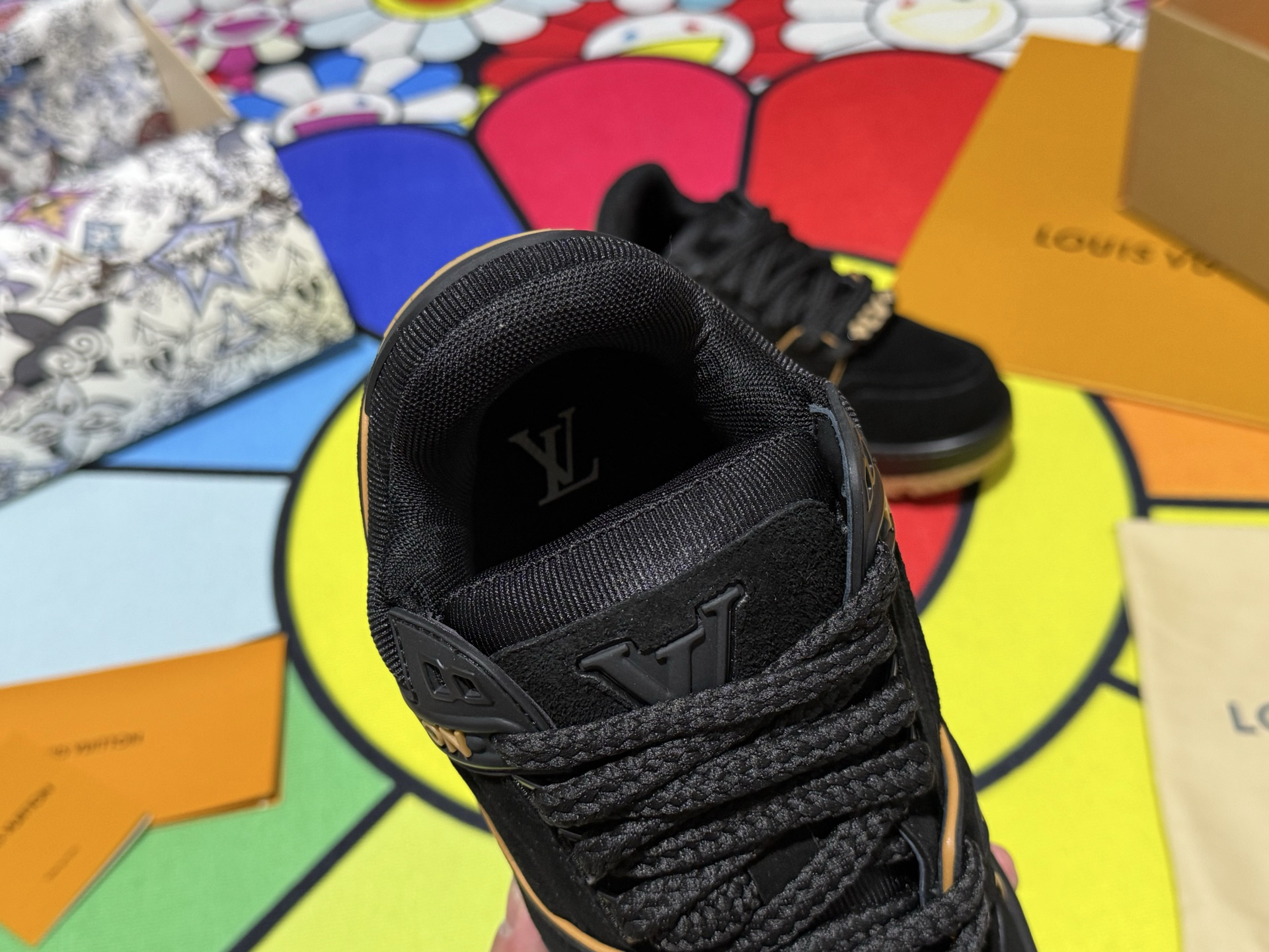 Louis Vuitton Sneakers in Denim