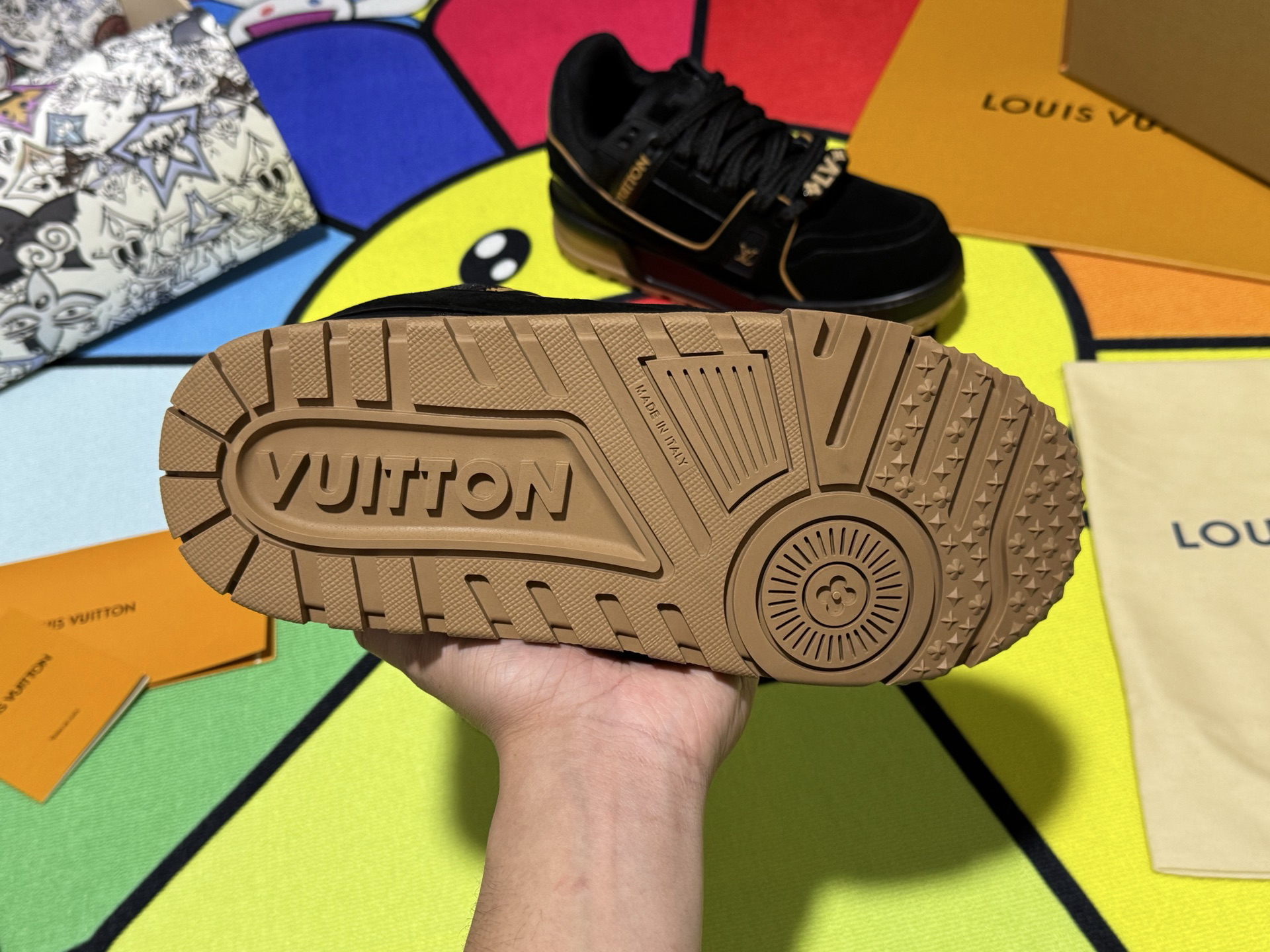 Louis Vuitton Sneakers in Denim
