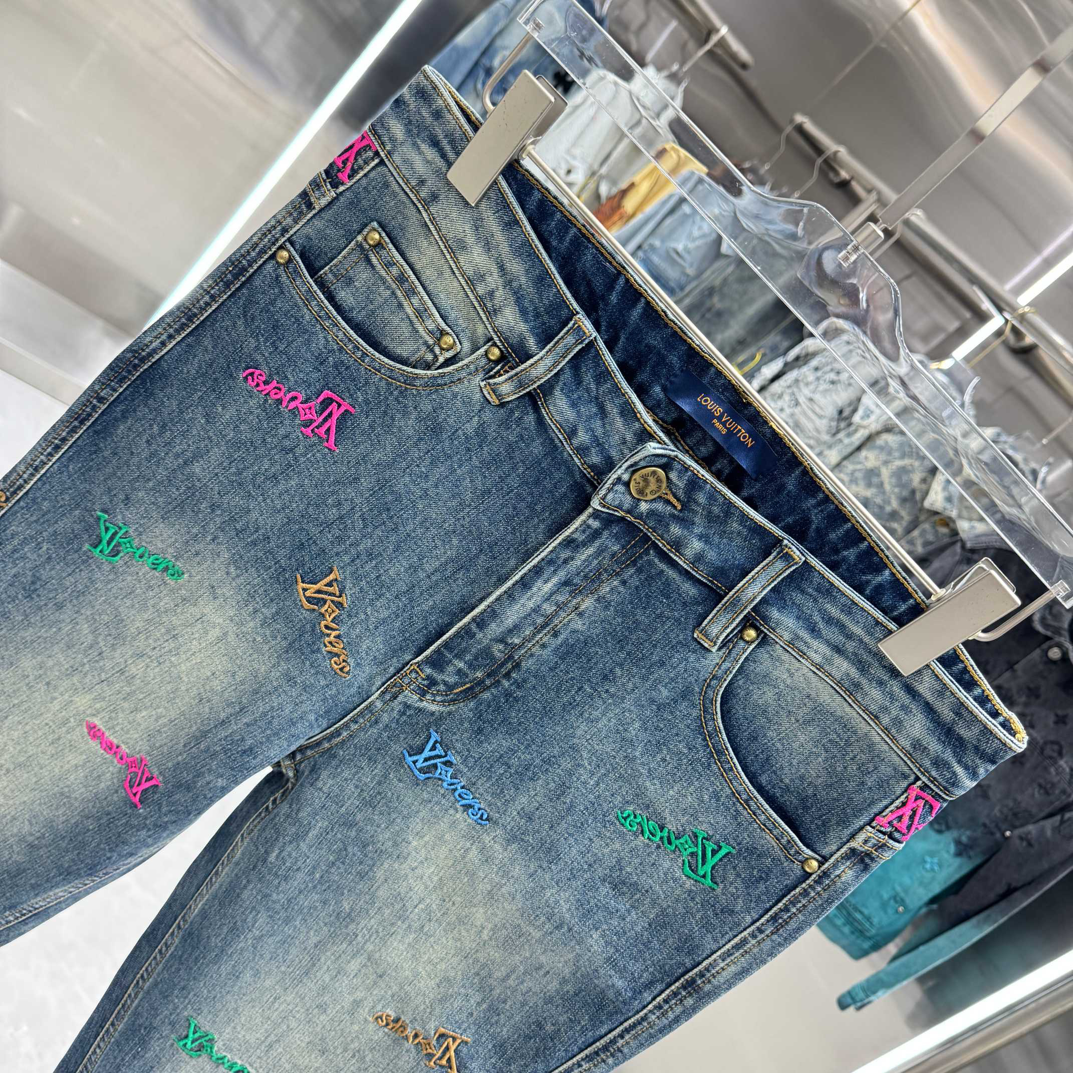 Louis Vuitton Pants in Blue