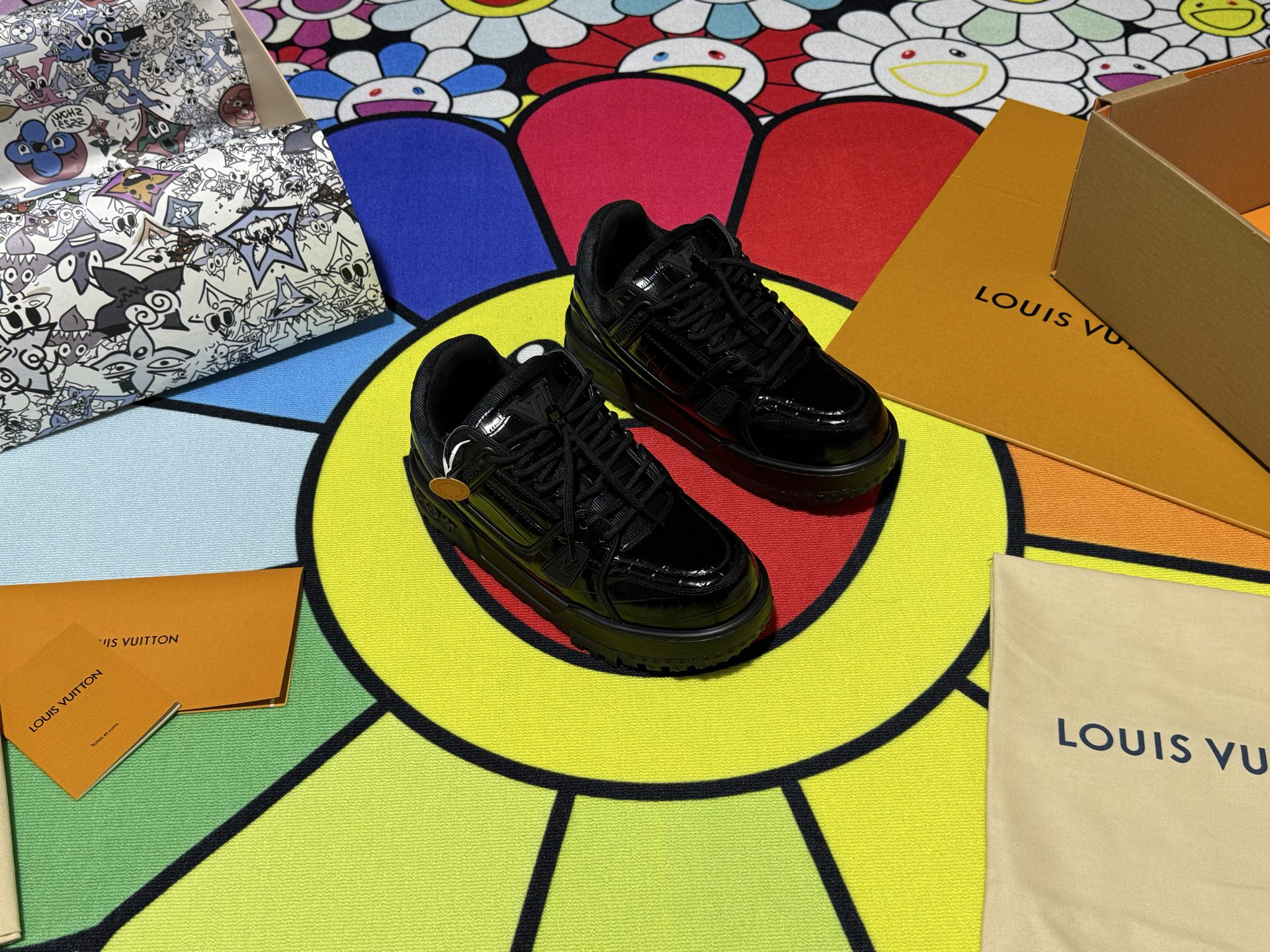 Louis Vuitton Sneakers in Denim