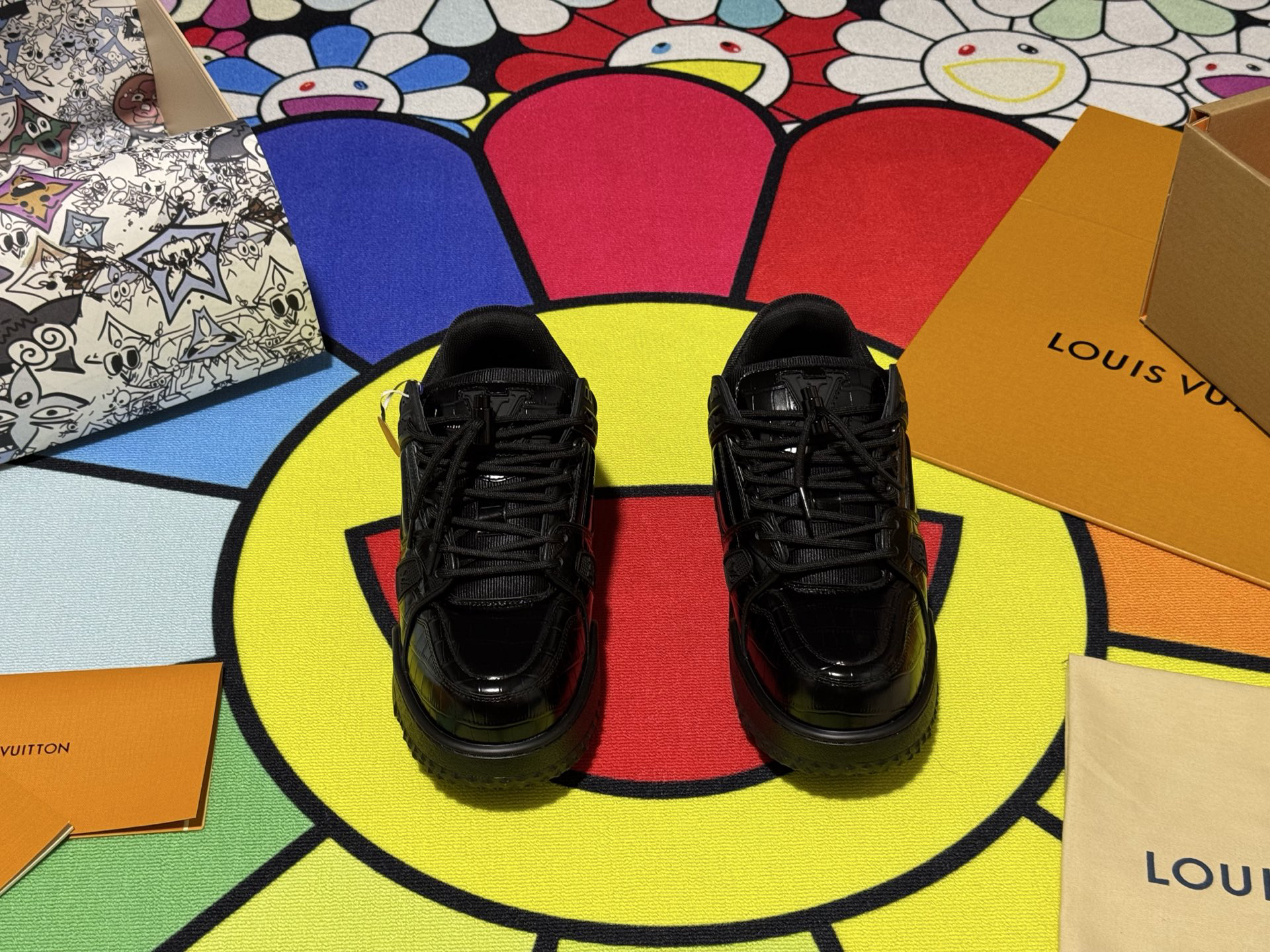 Louis Vuitton Sneakers in Denim