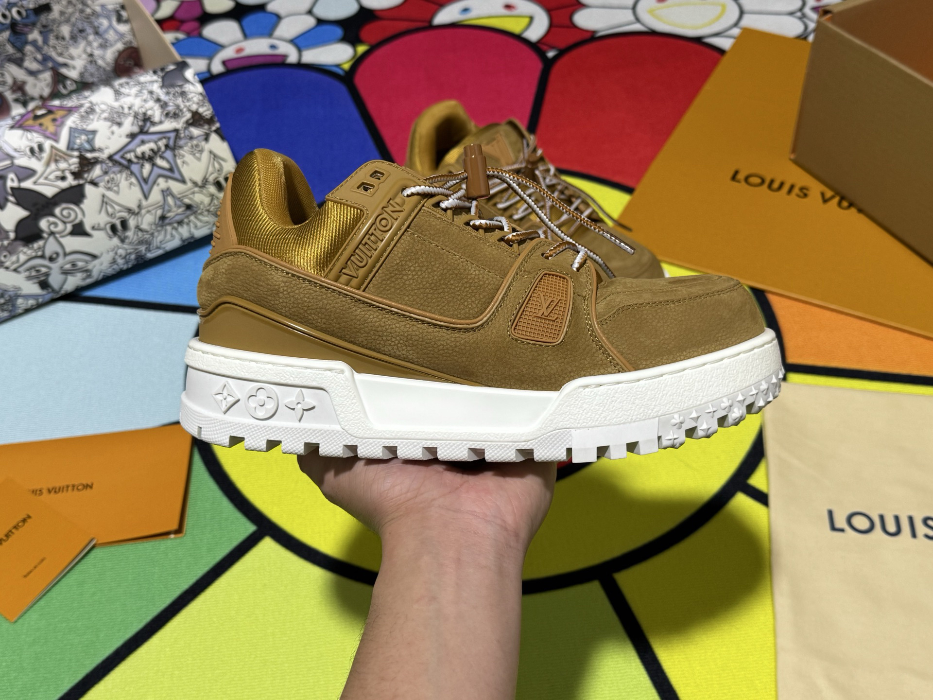 Louis Vuitton Sneakers in Denim