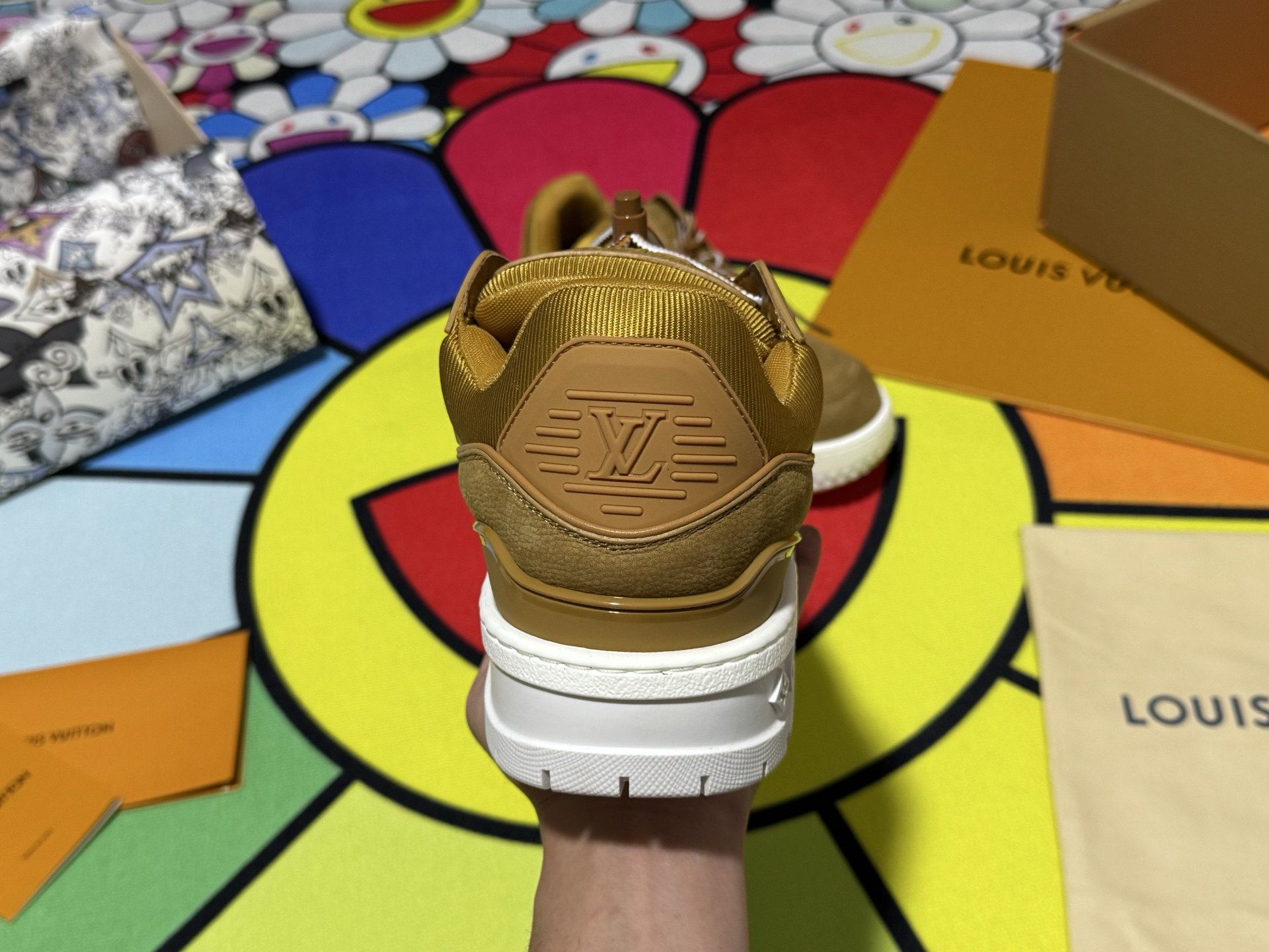 Louis Vuitton Sneakers in Denim