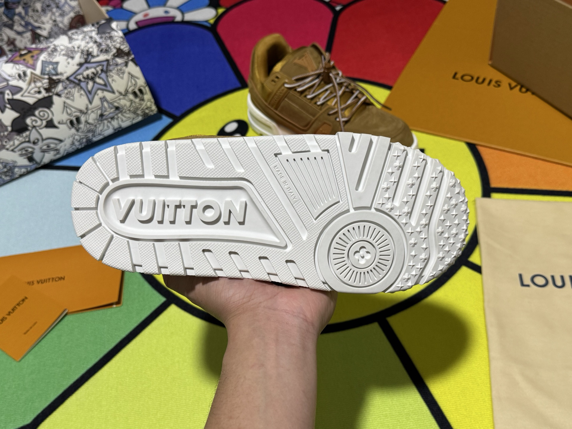 Louis Vuitton Sneakers in Denim