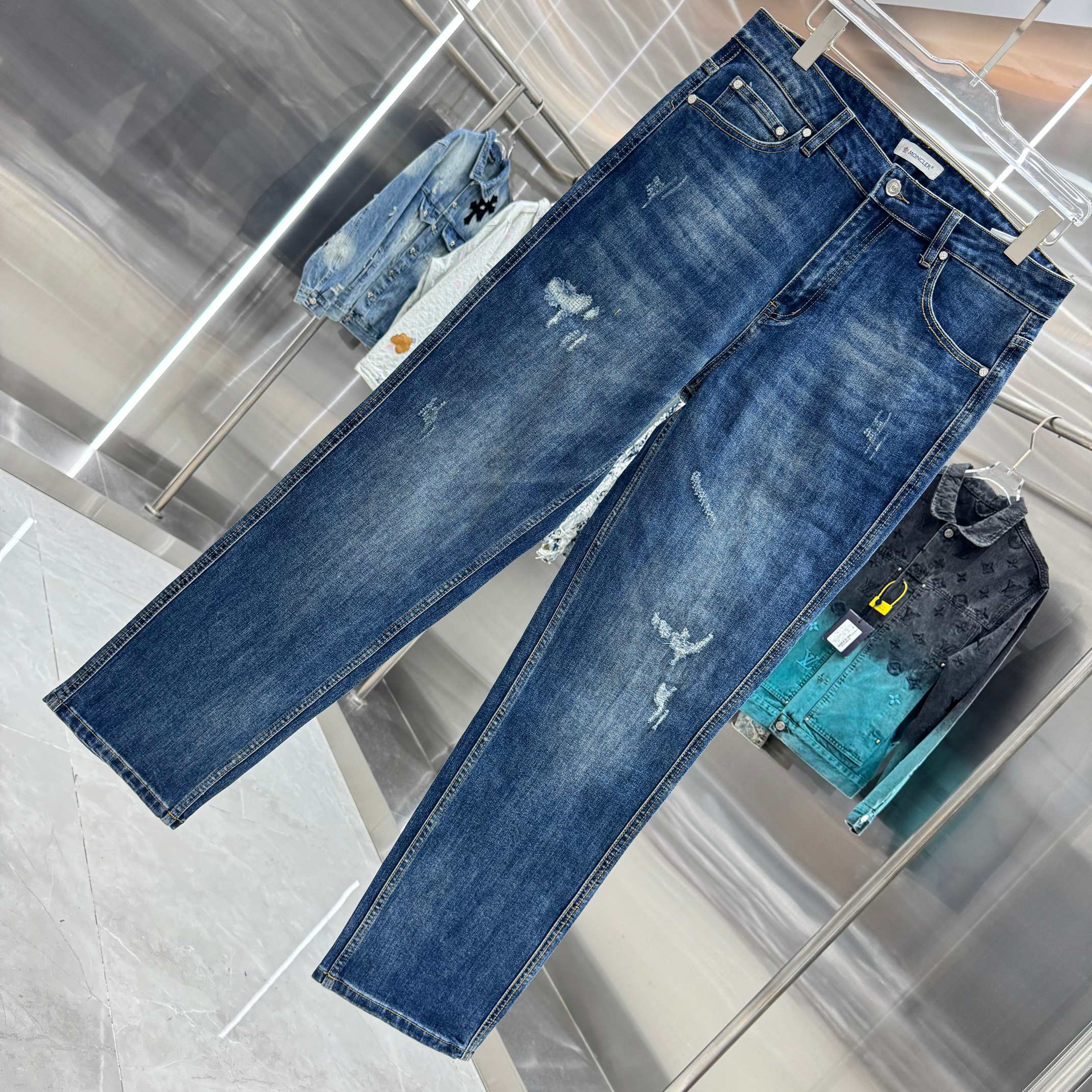 Moncler Pants in Blue