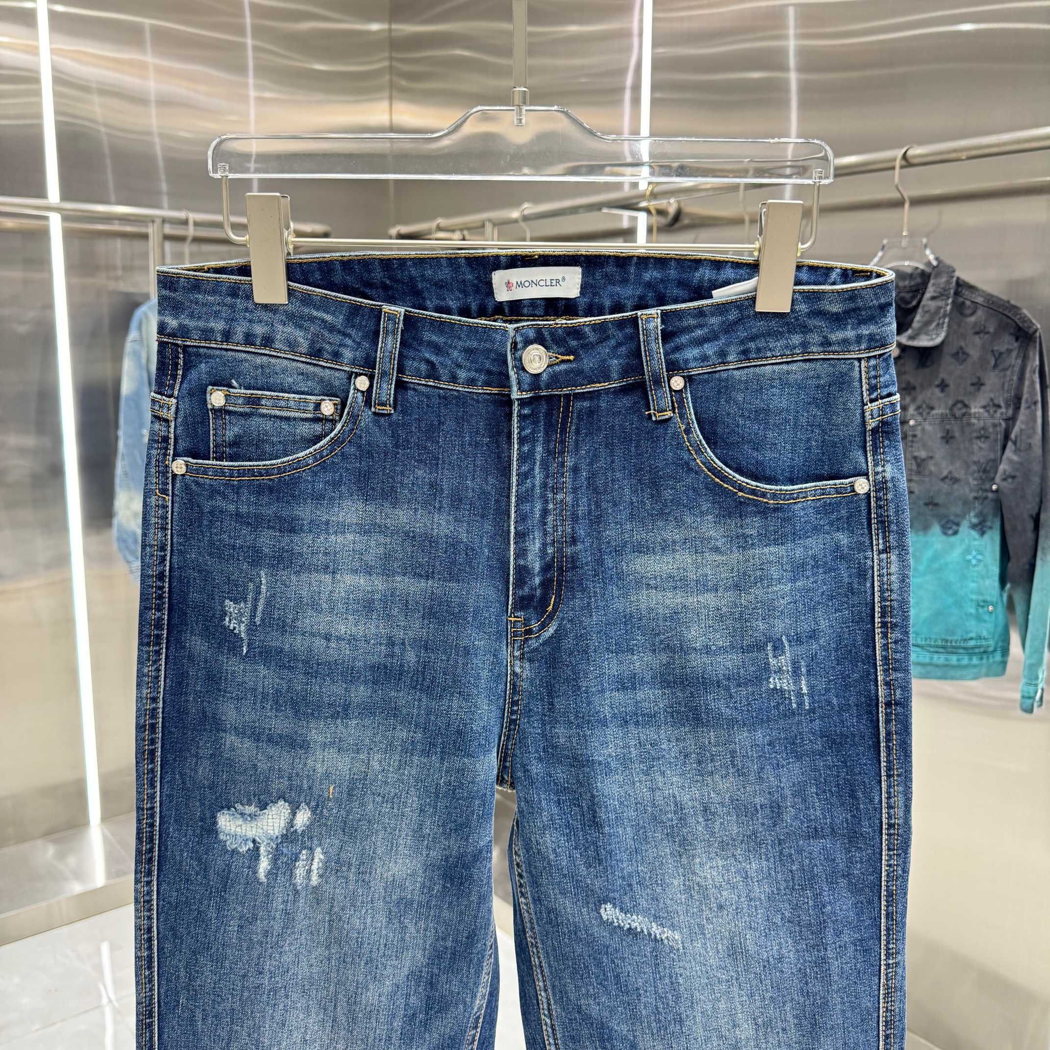 Moncler Pants in Blue
