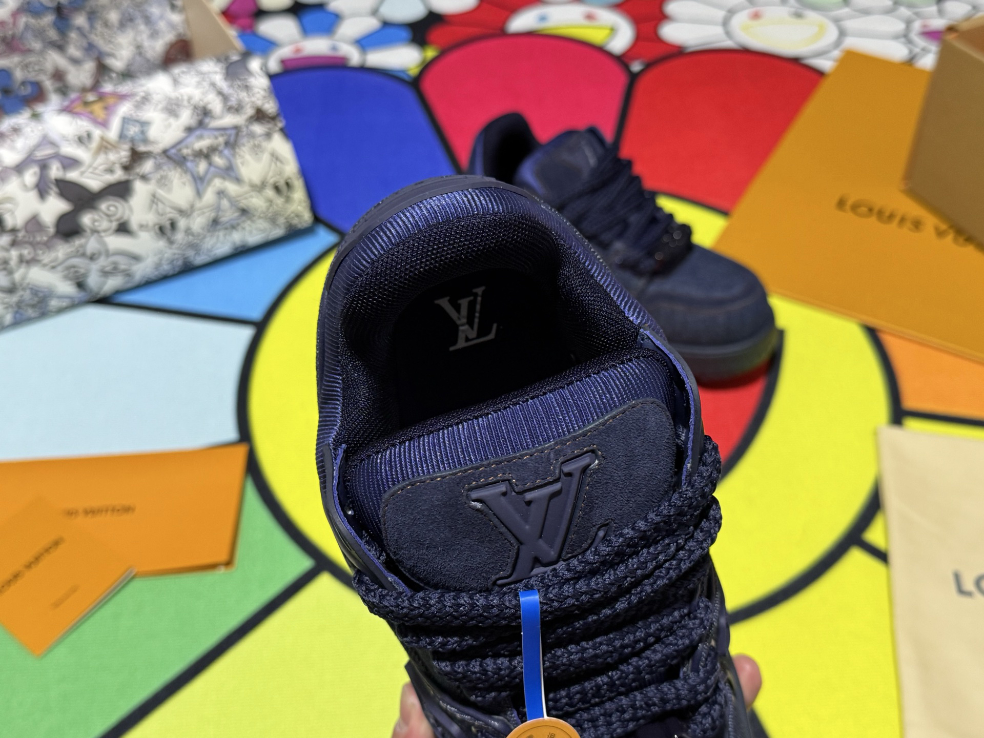 Louis Vuitton Sneakers in Denim