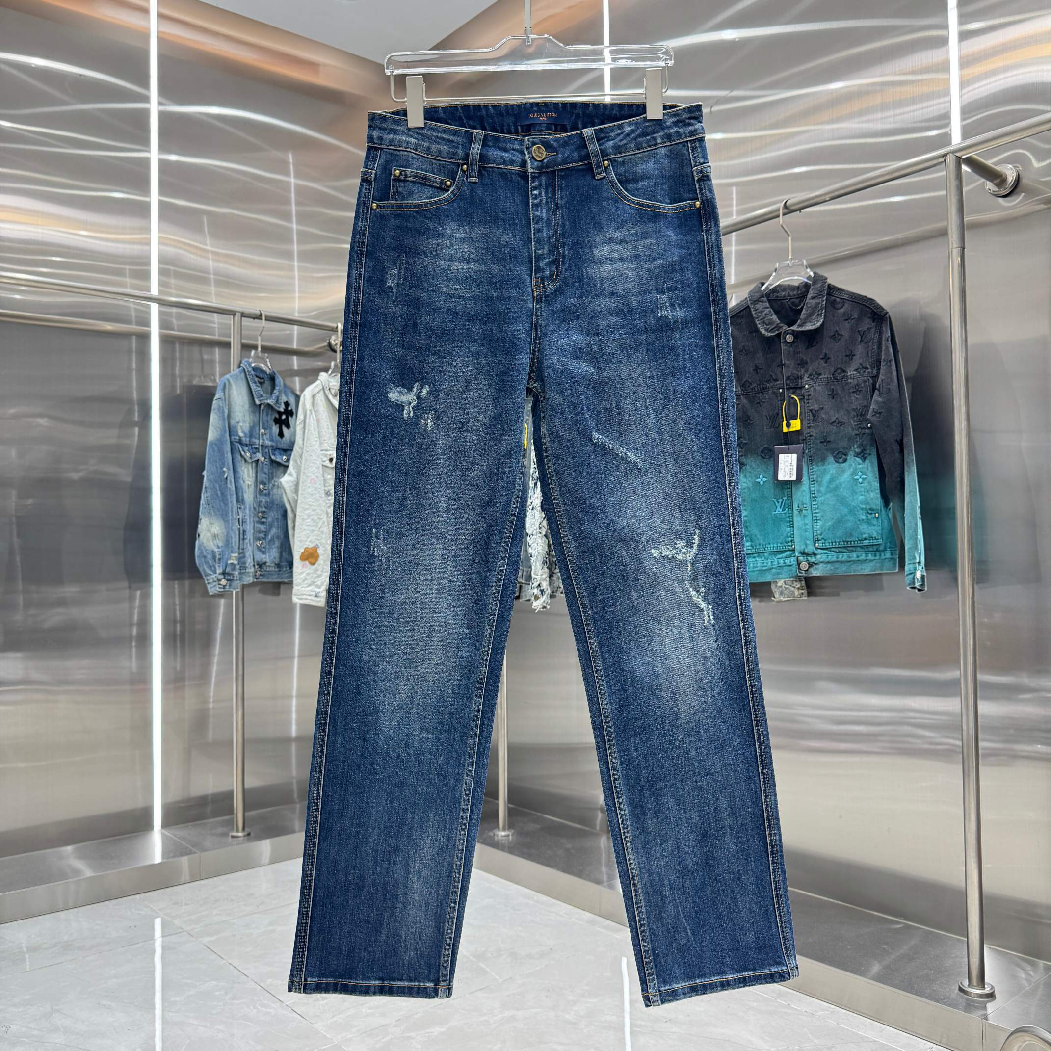 Louis Vuitton Pants in Blue