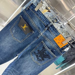 Louis Vuitton Pants in Blue