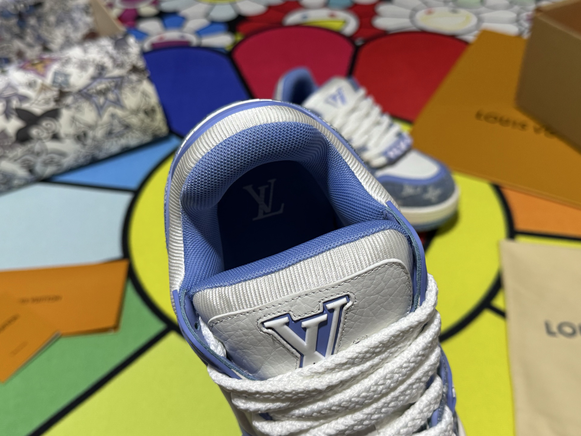 Louis Vuitton Sneakers in Denim