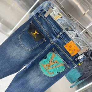 Louis Vuitton Pants in Denim