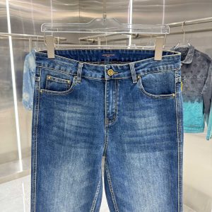 Louis Vuitton Pants in Denim