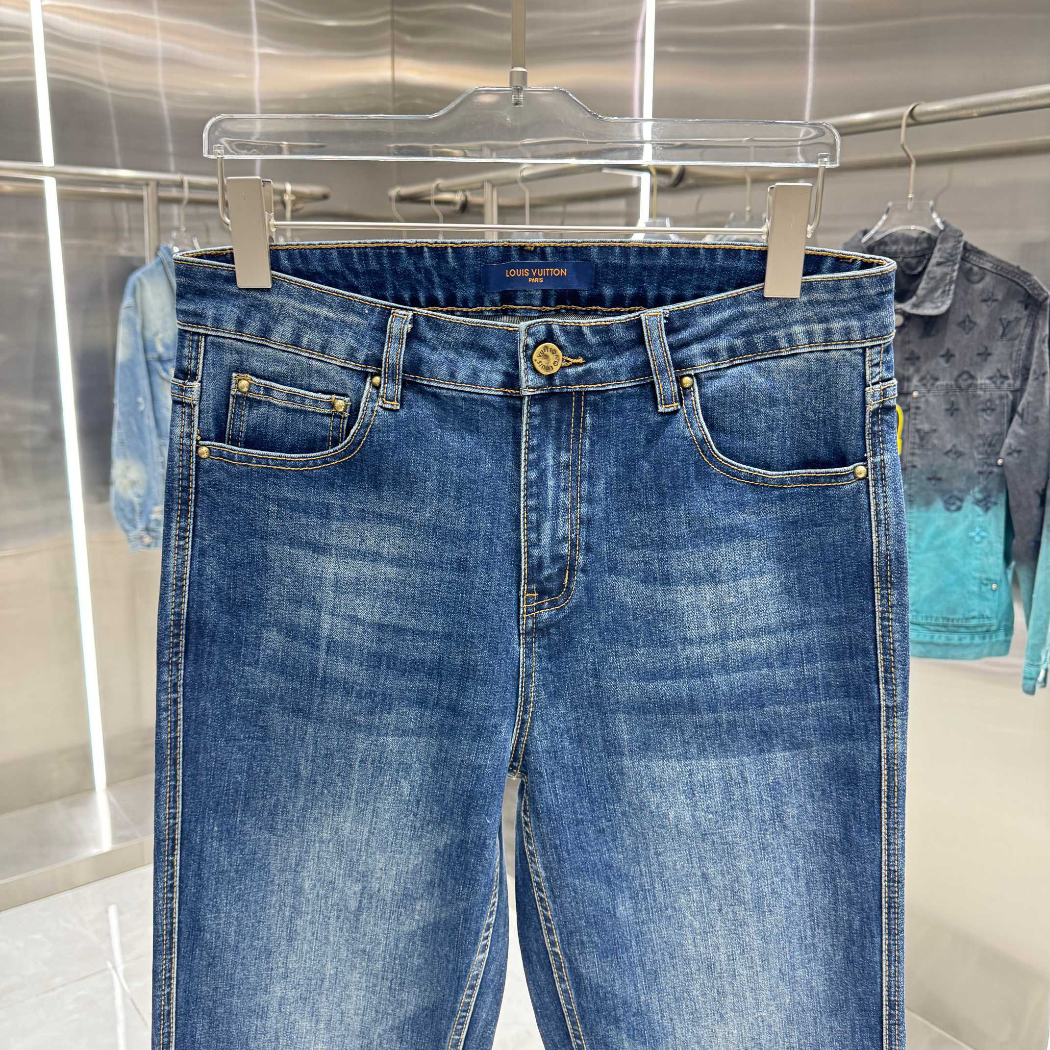 Louis Vuitton Pants in Denim