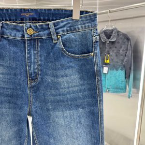 Louis Vuitton Pants in Denim