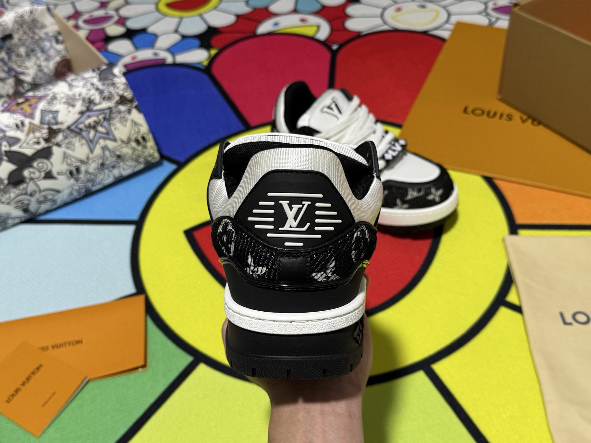 Louis Vuitton Sneakers in Denim