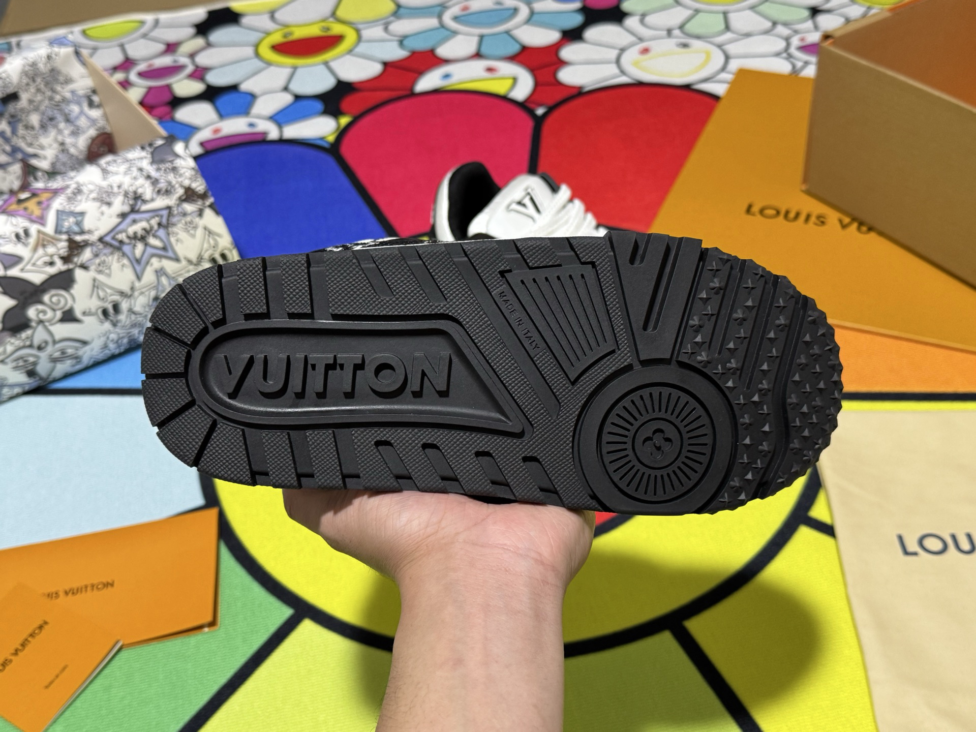 Louis Vuitton Sneakers in Denim