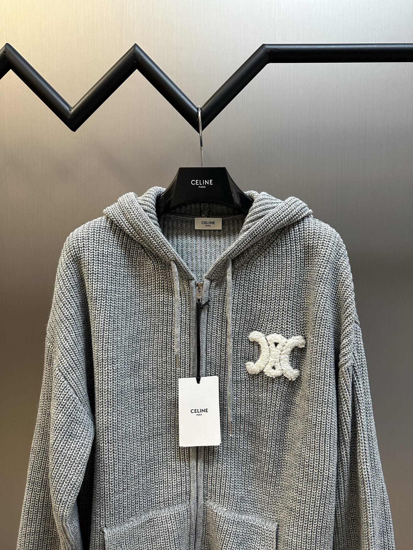 Hoodie in Grey