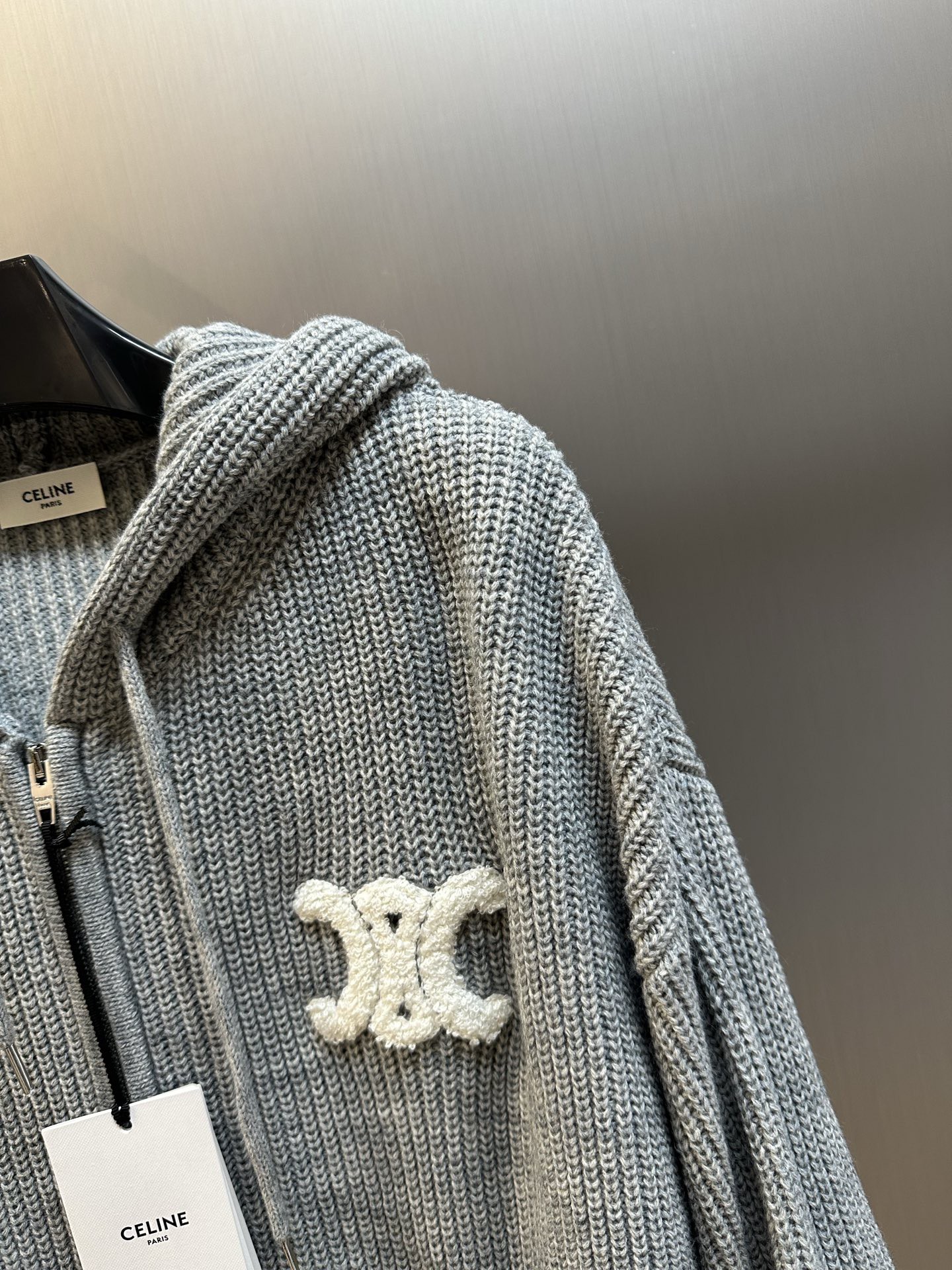 Hoodie in Grey
