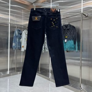 Louis Vuitton Pants in Denim
