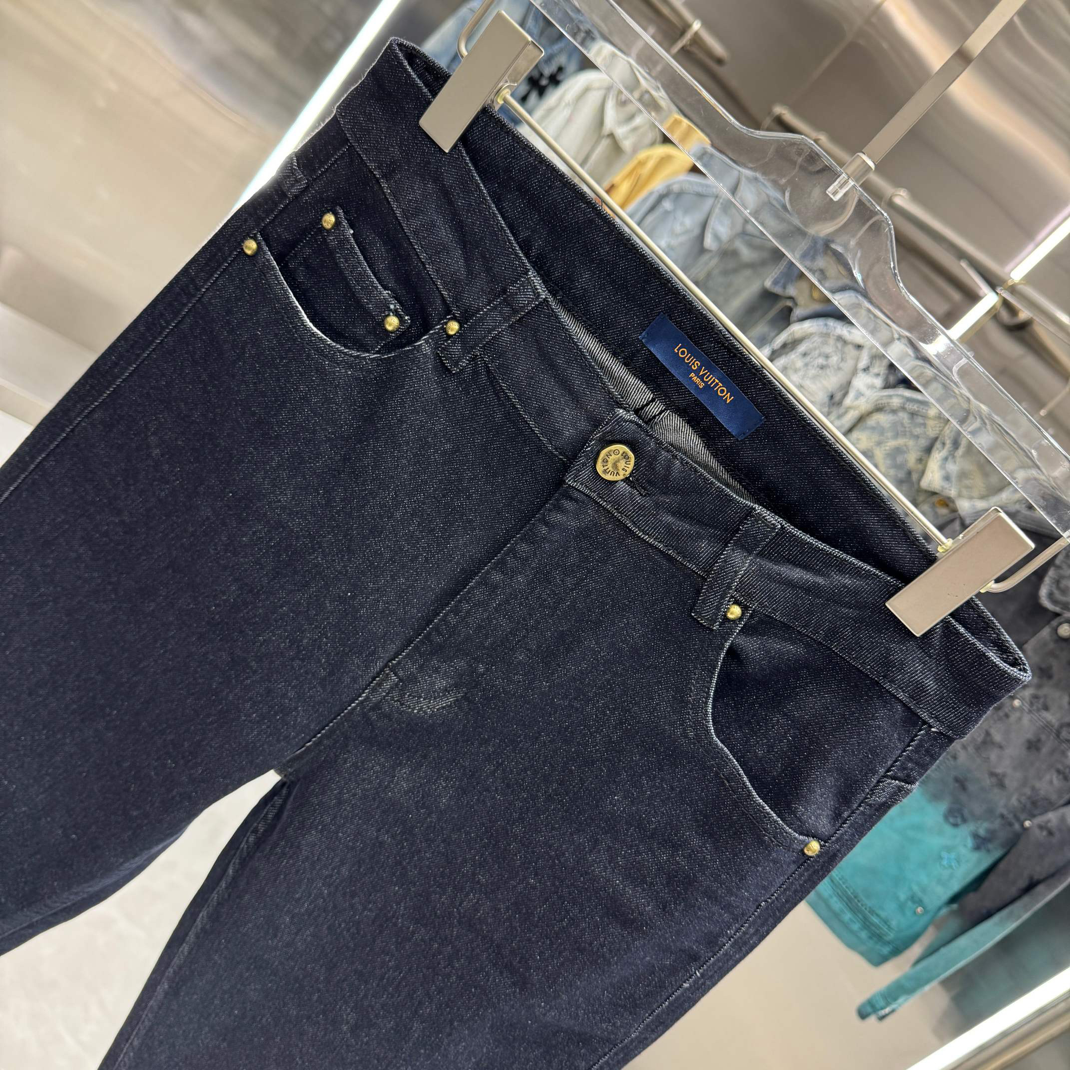 Louis Vuitton Pants in Denim
