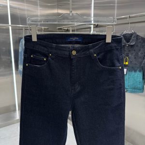 Louis Vuitton Pants in Denim