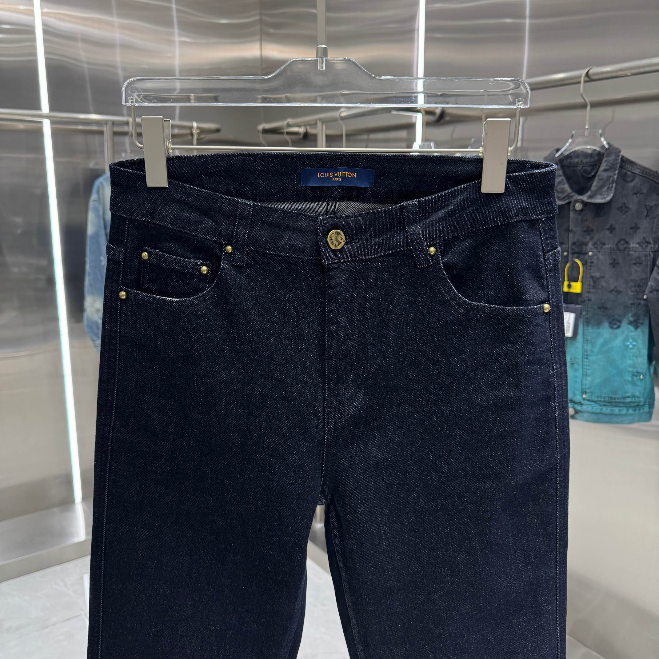 Louis Vuitton Pants in Denim