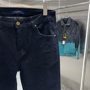 Louis Vuitton Pants in Denim