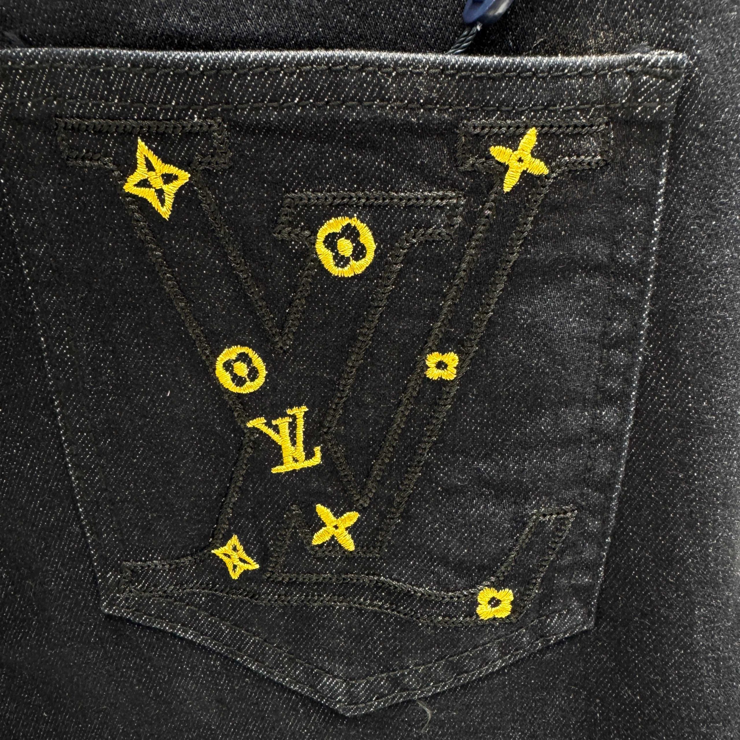 Louis Vuitton Pants in Denim